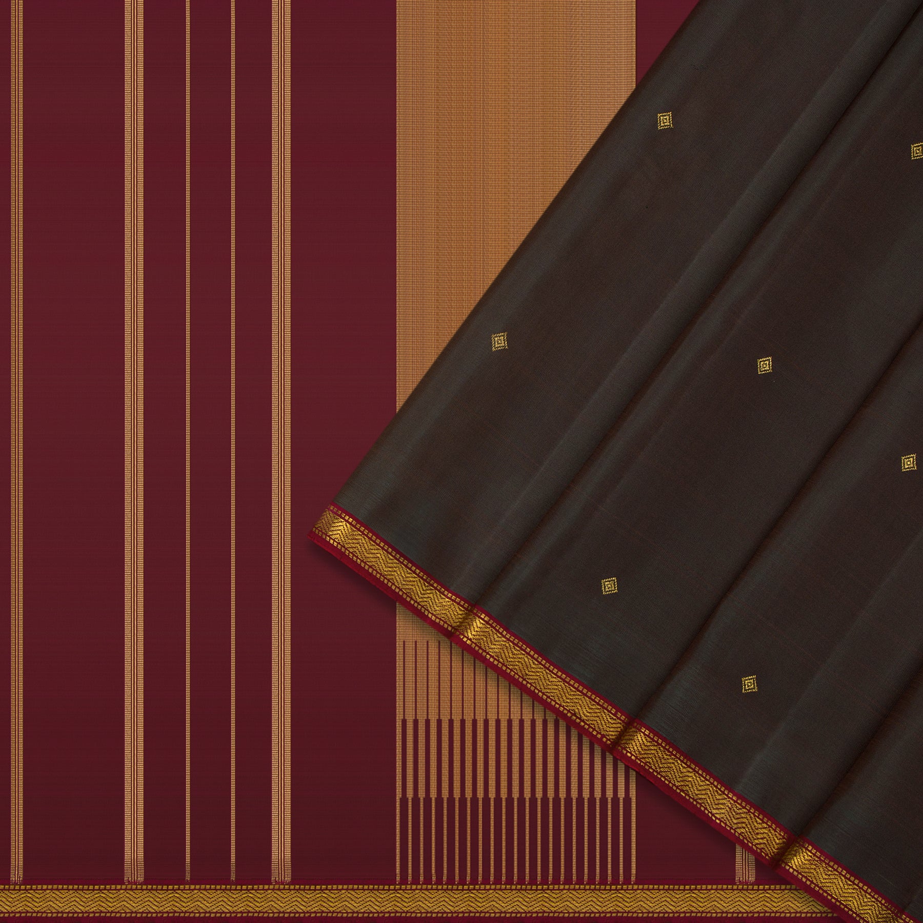 Kanakavalli Kanjivaram Silk Sari 24-611-HS001-10586 - Cover View