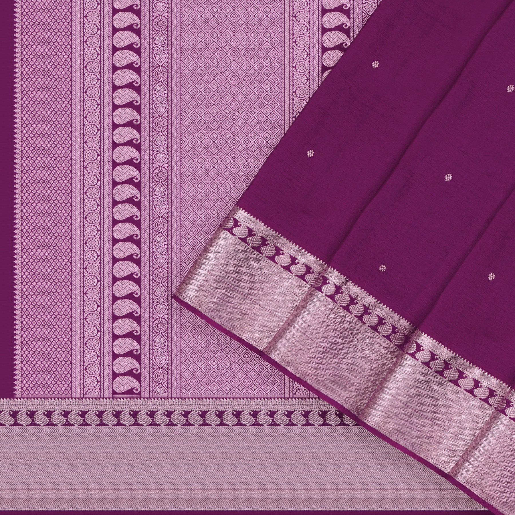 Kanakavalli Kanjivaram Silk Sari 24-611-HS001-10657 - Cover View