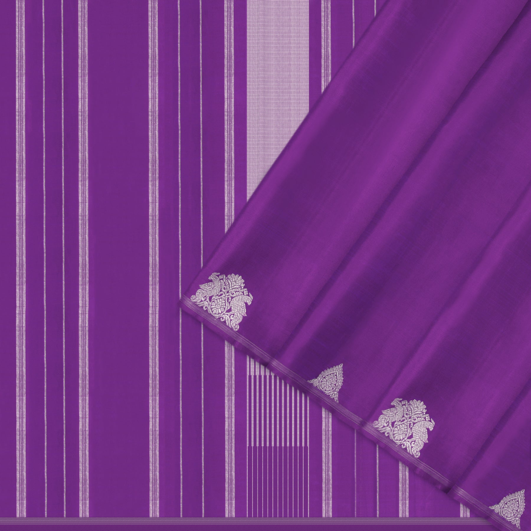 Kanakavalli Kanjivaram Silk Sari 24-611-HS001-11396 - Cover View