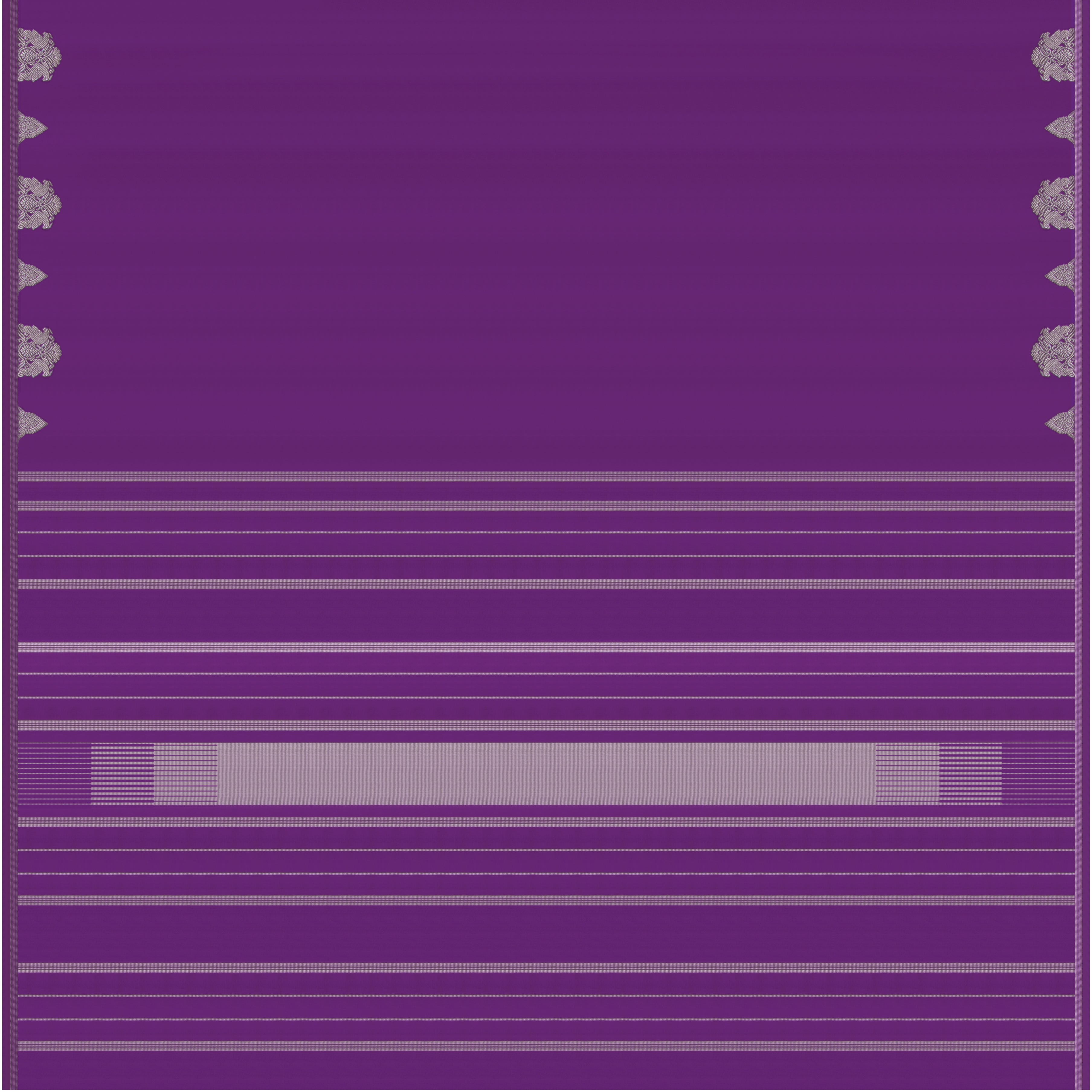 Kanakavalli Kanjivaram Silk Sari 24-611-HS001-11396 - Full View
