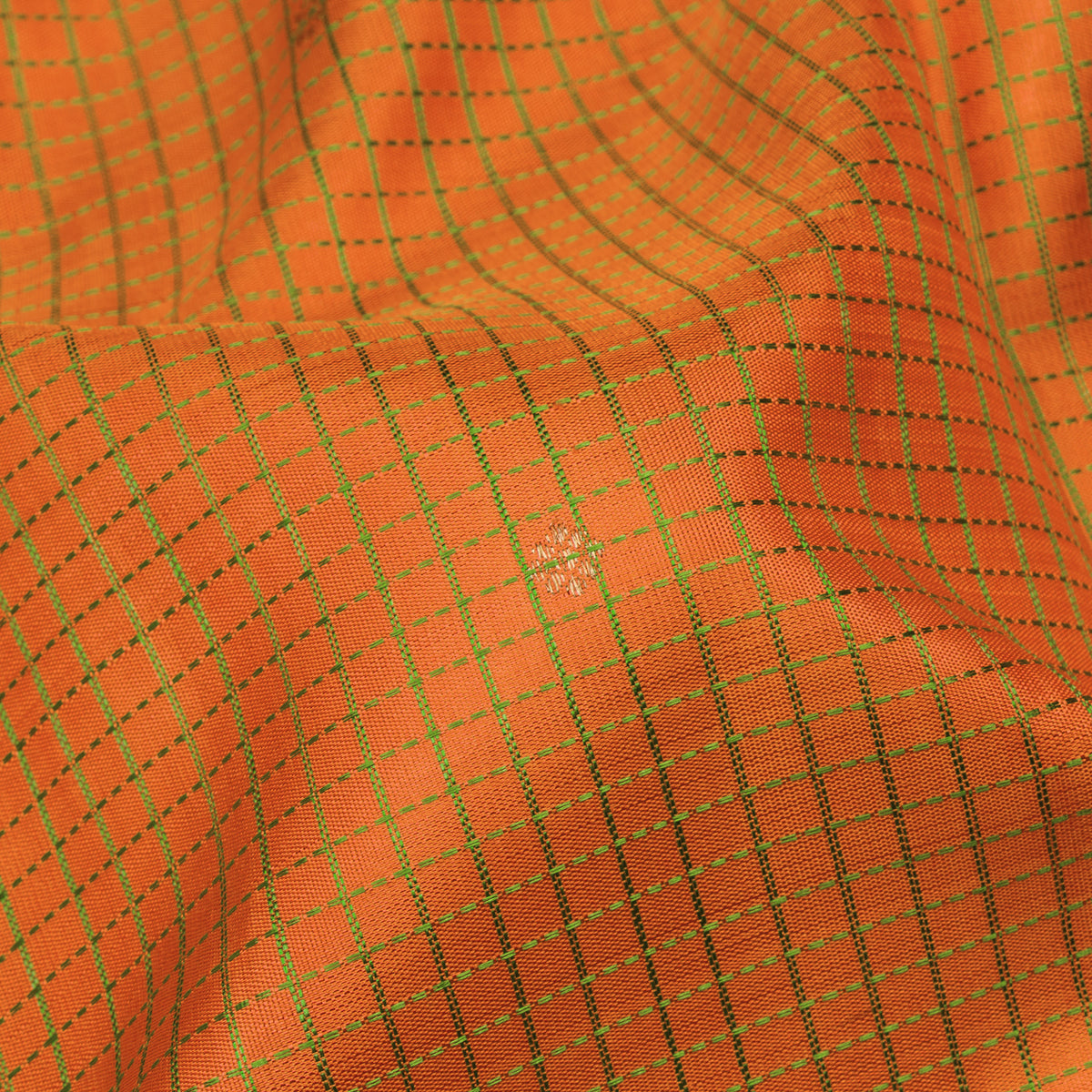 Kanakavalli Kanjivaram Silk Sari 24-611-HS001-12149 - Fabric View