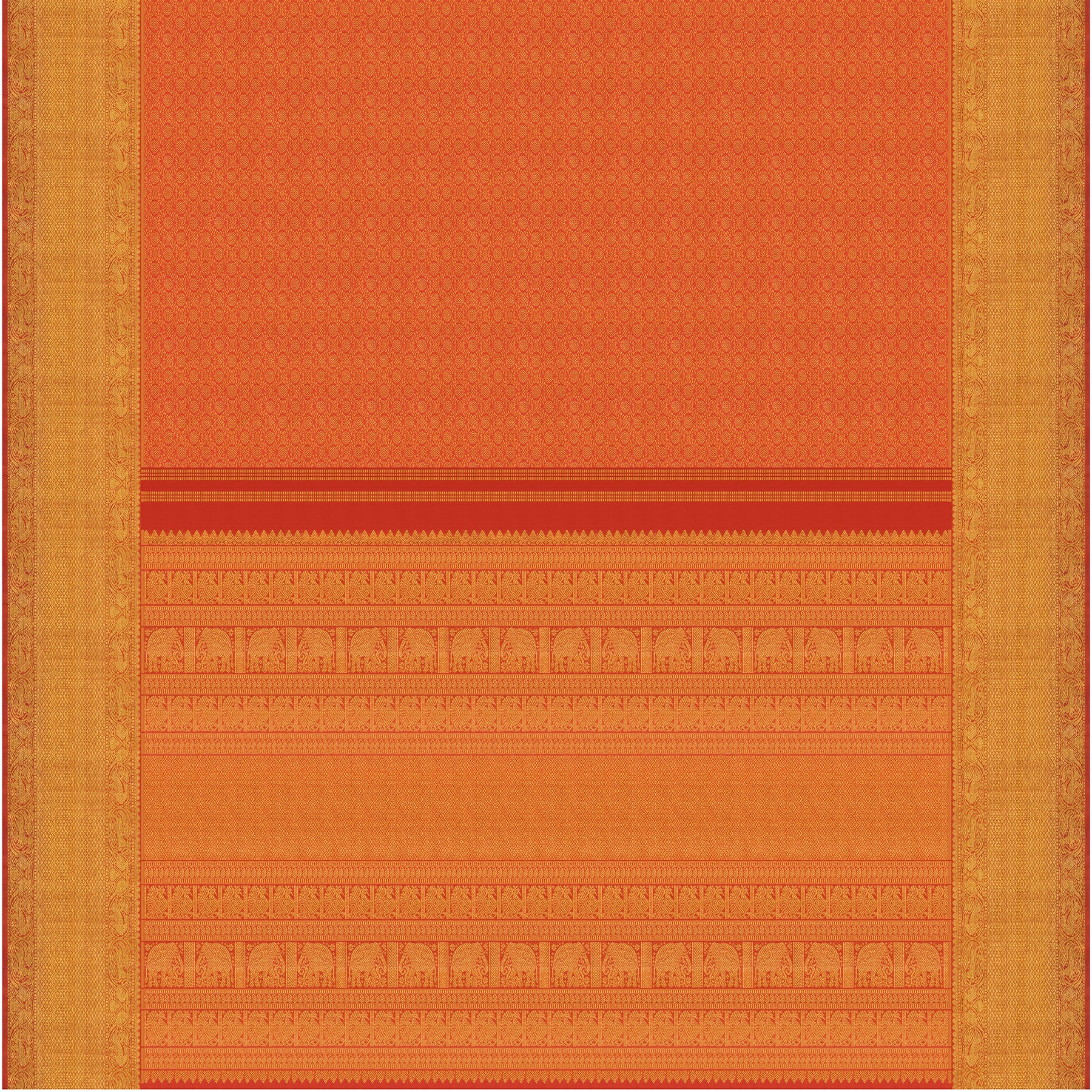 Kanakavalli Kanjivaram Silk Sari 24-611-HS001-12692 - Full View