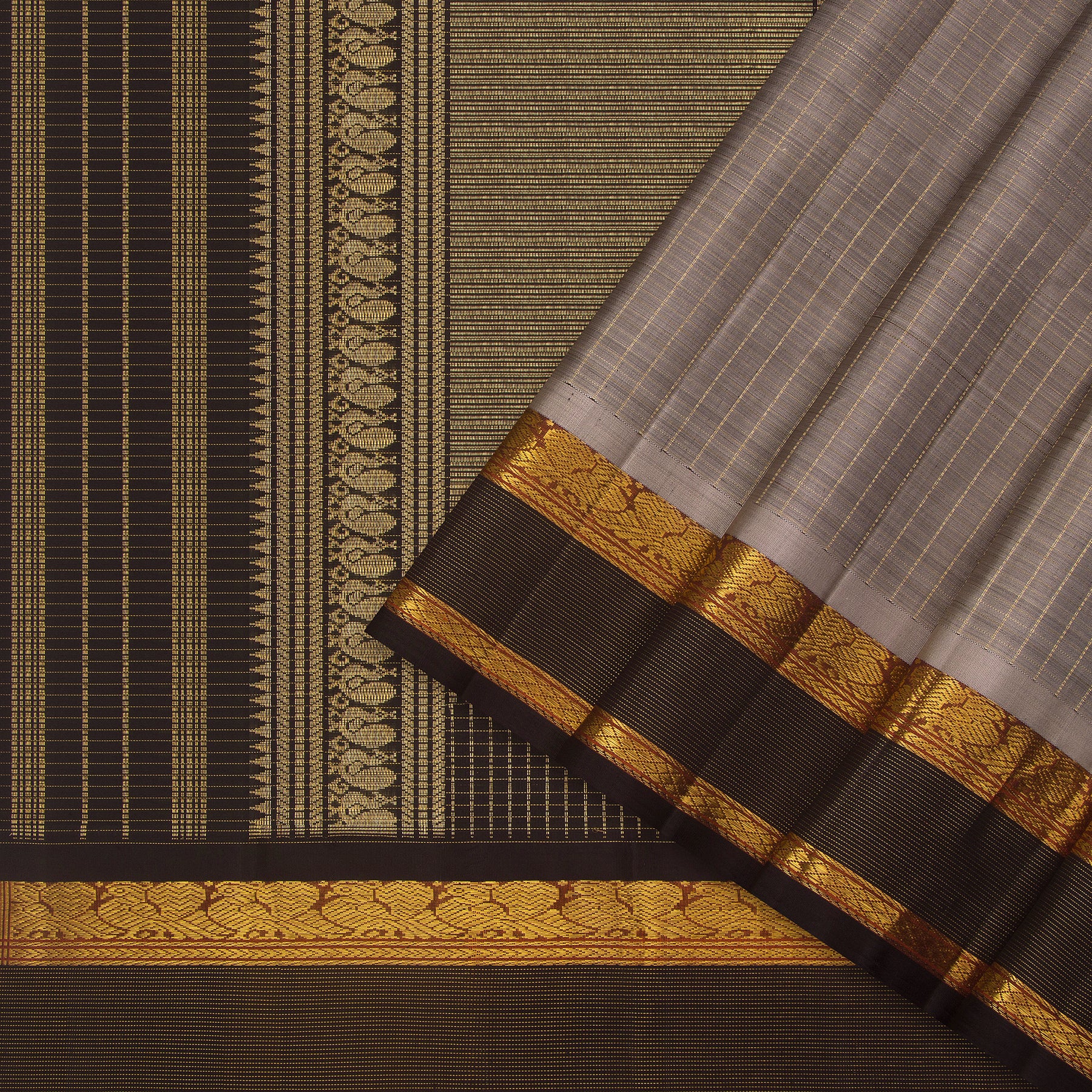 Kanakavalli Kanjivaram Silk Sari 24-611-HS001-12710 - Cover View