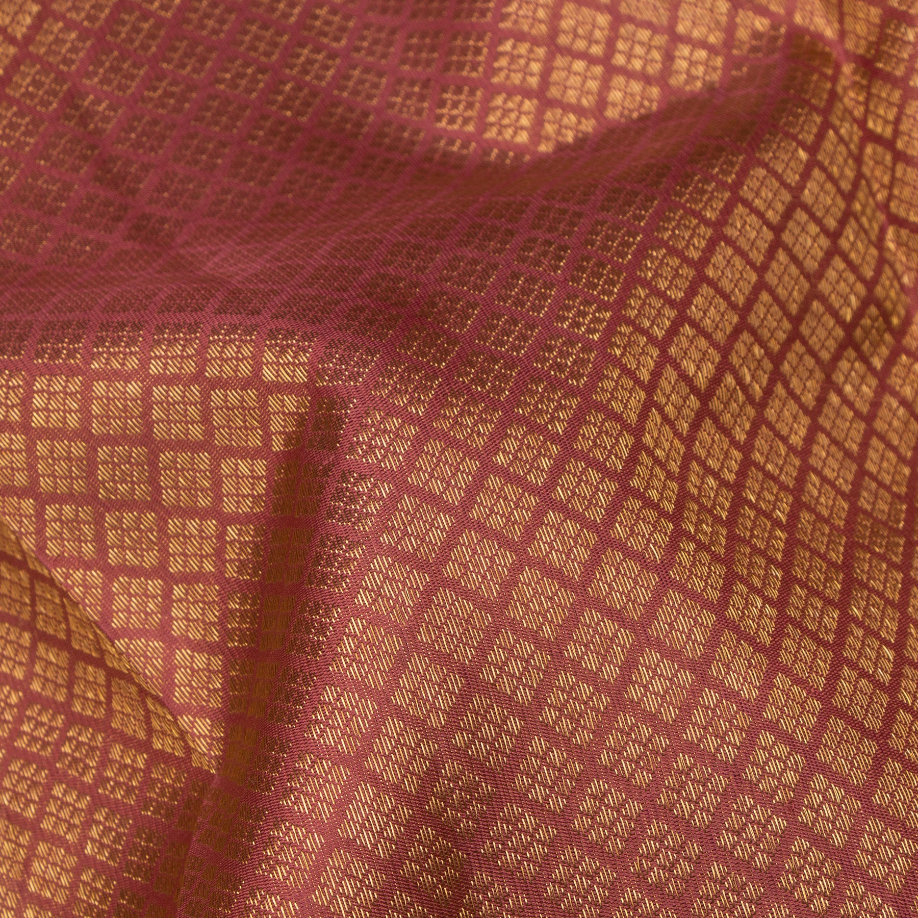 Kanakavalli Kanjivaram Silk Sari 24-611-HS001-13295 - Fabric View