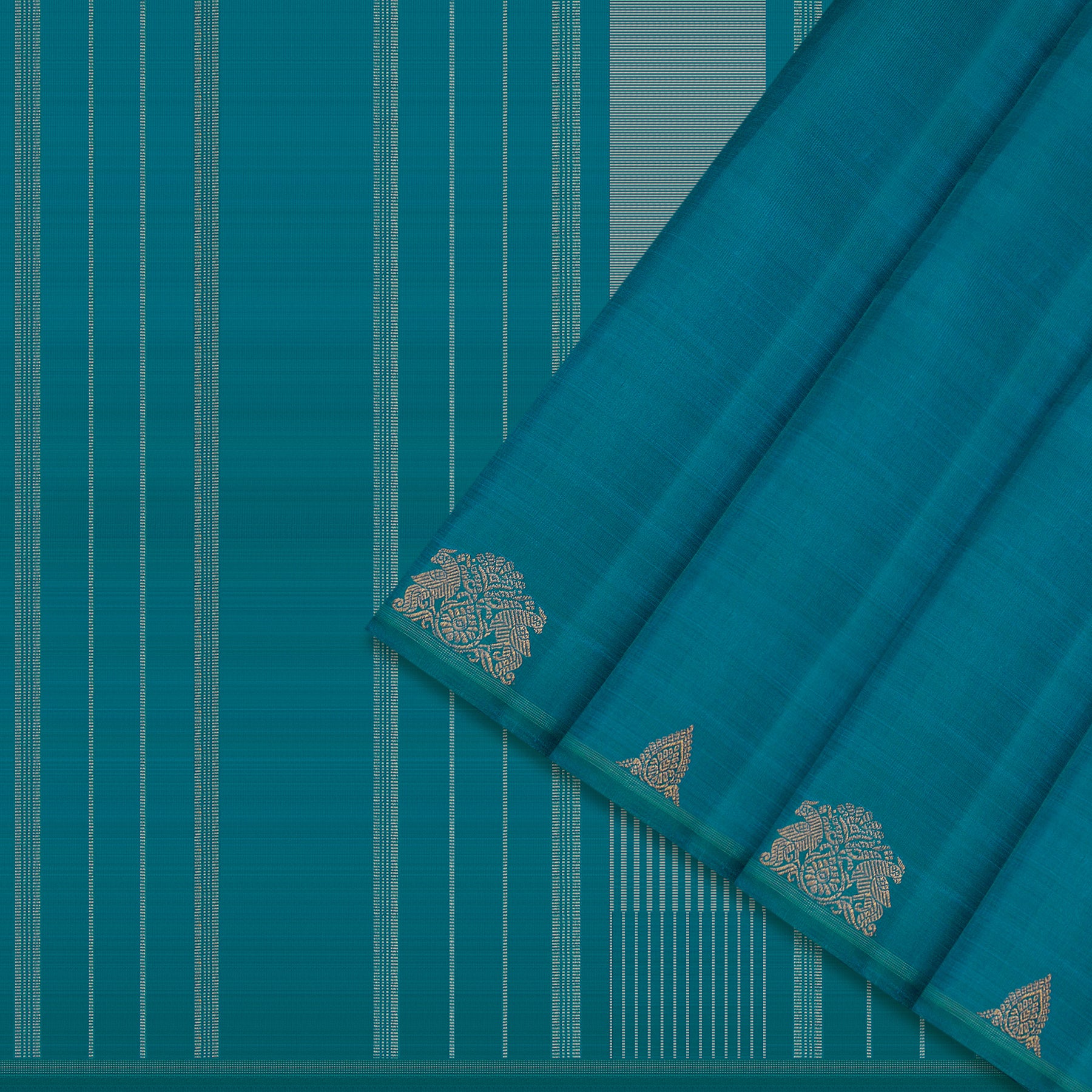 Kanakavalli Kanjivaram Silk Sari 24-611-HS001-13340 - Cover View