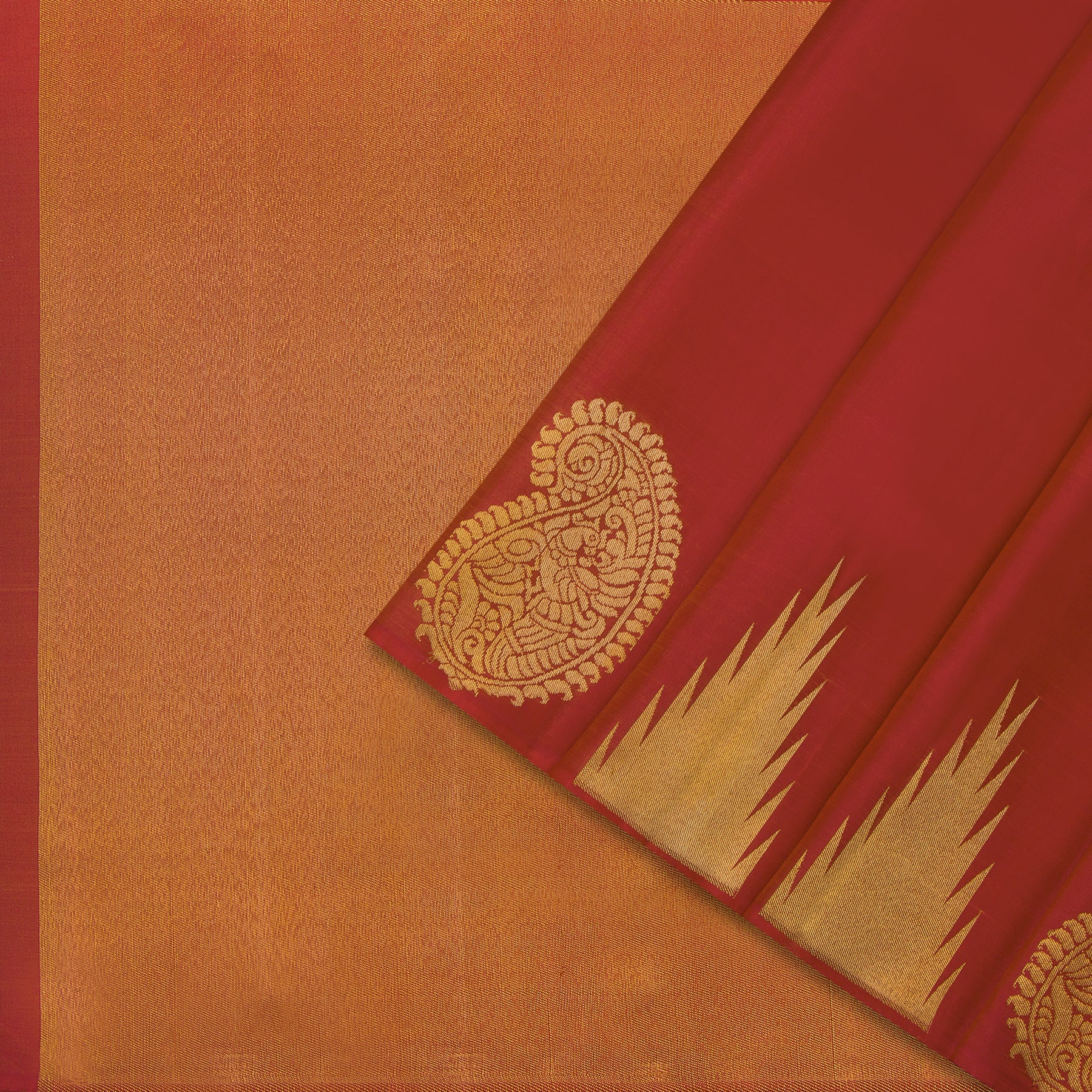 Kanakavalli Kanjivaram Silk Sari 24-611-HS001-13358 - Cover View