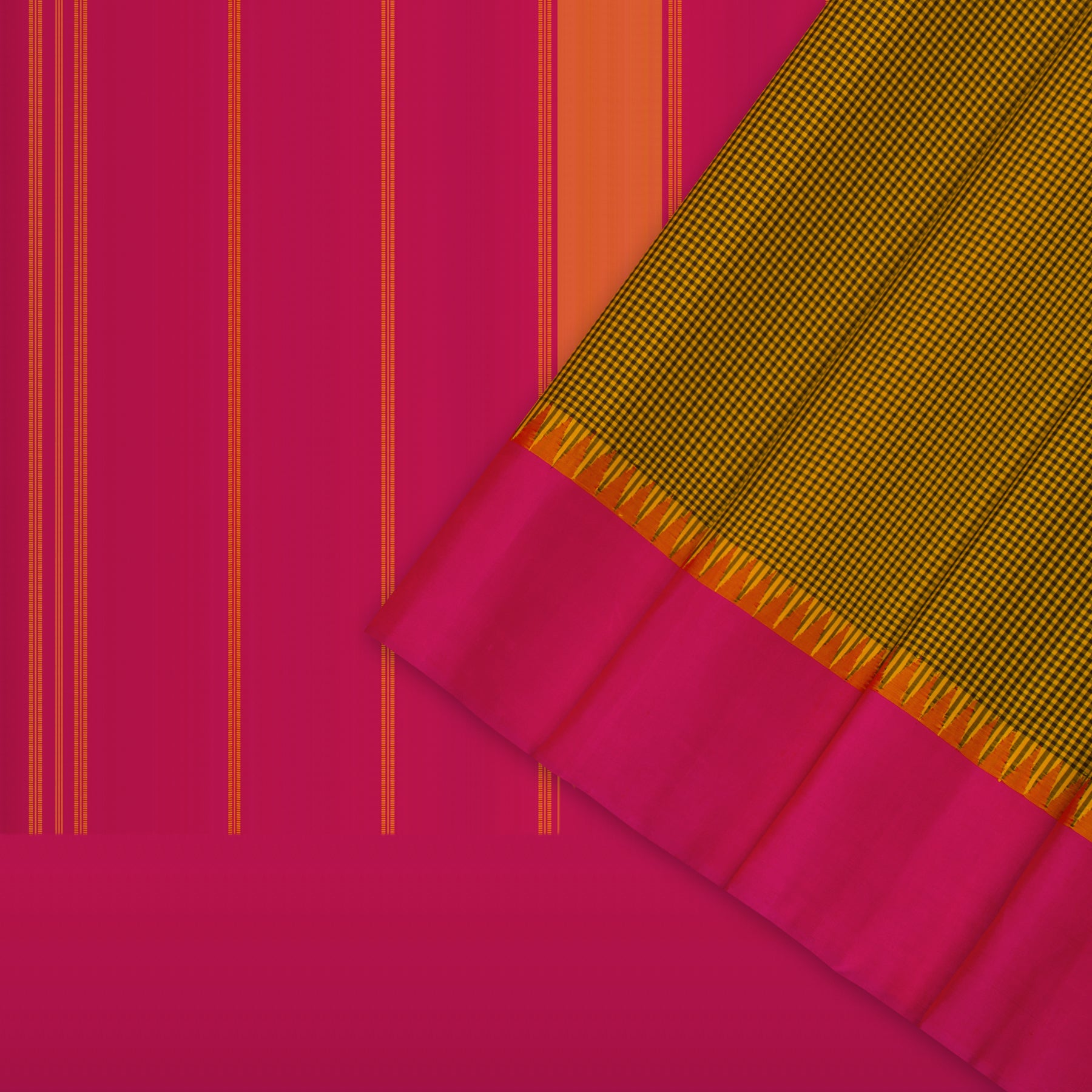 Kanakavalli Kanjivaram Silk Sari 24-613-HS001-05885 - Cover View