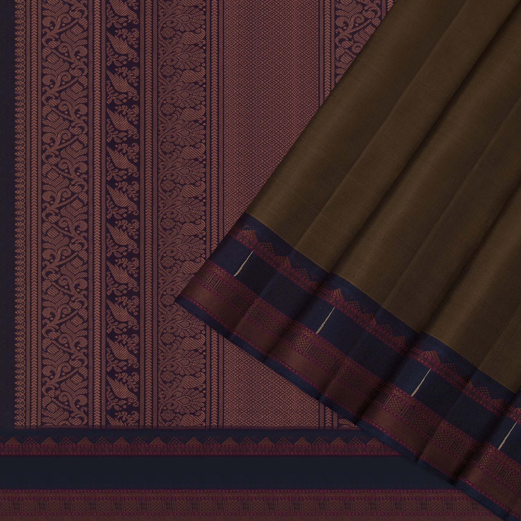 Kanakavalli Kanchi Cotton Sari 24-613-HS003-14382 - Cover View
