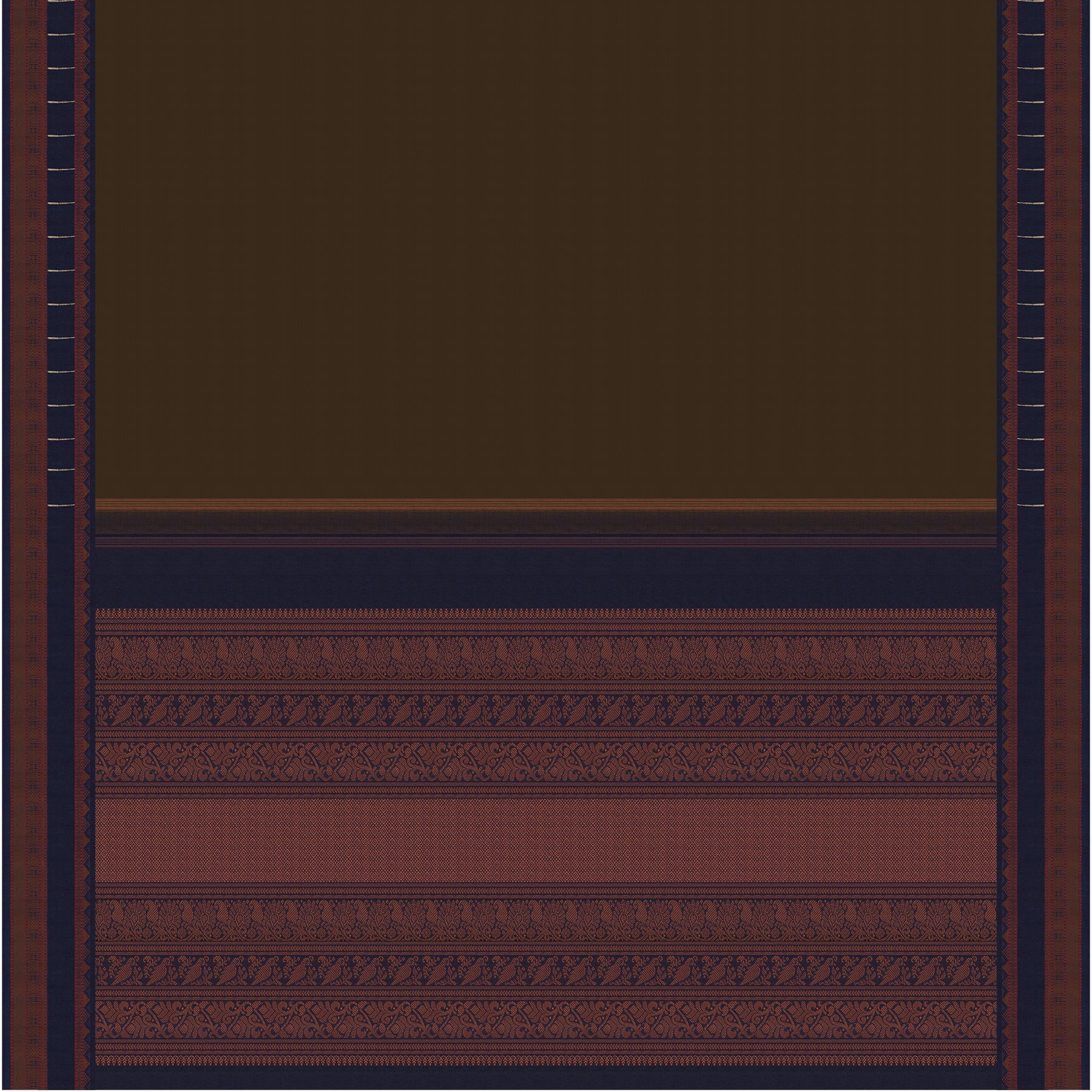 Kanakavalli Kanchi Cotton Sari 24-613-HS003-14382 - Full View