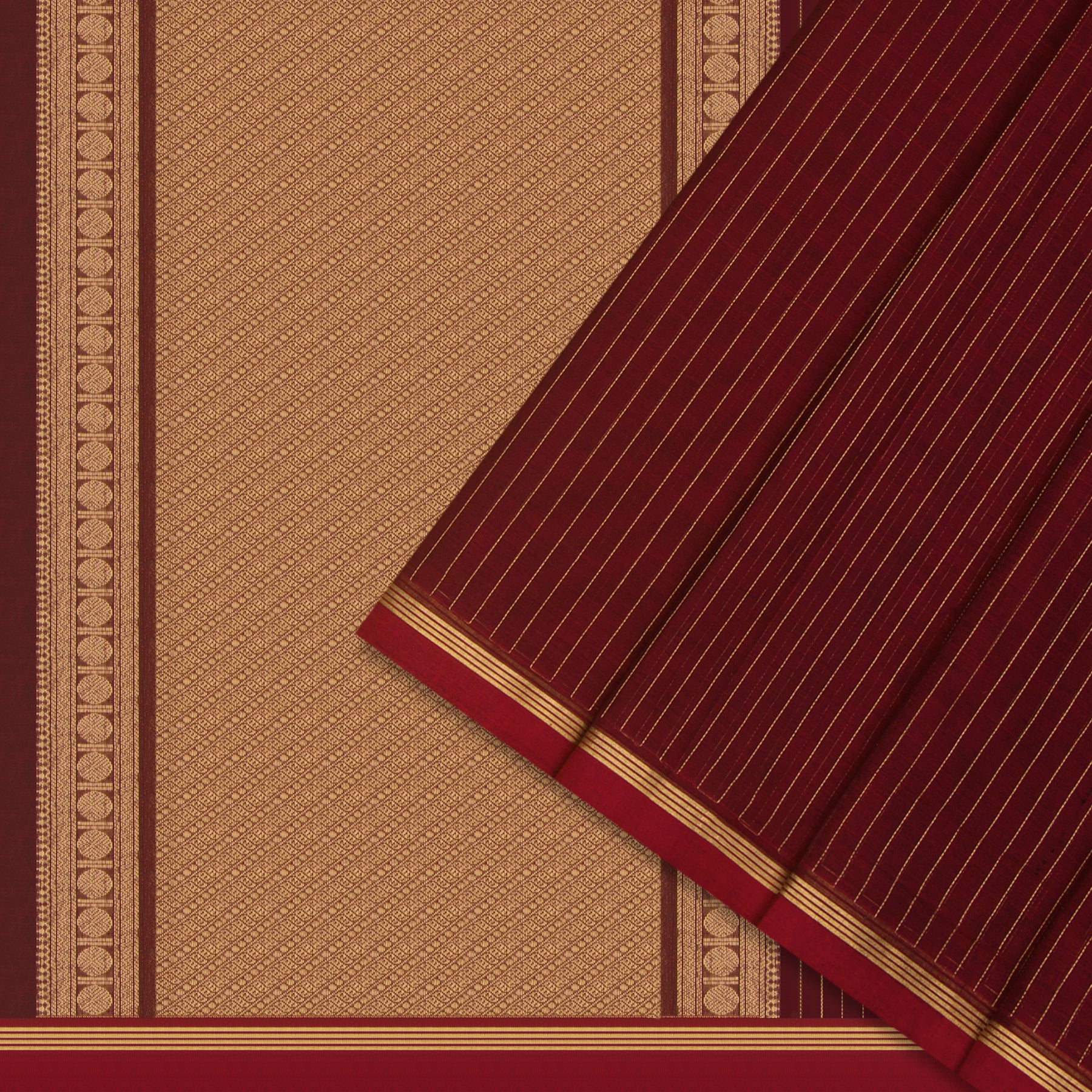 Kanakavalli Kanchi Cotton Sari 24-613-HS003-06036 - Cover View