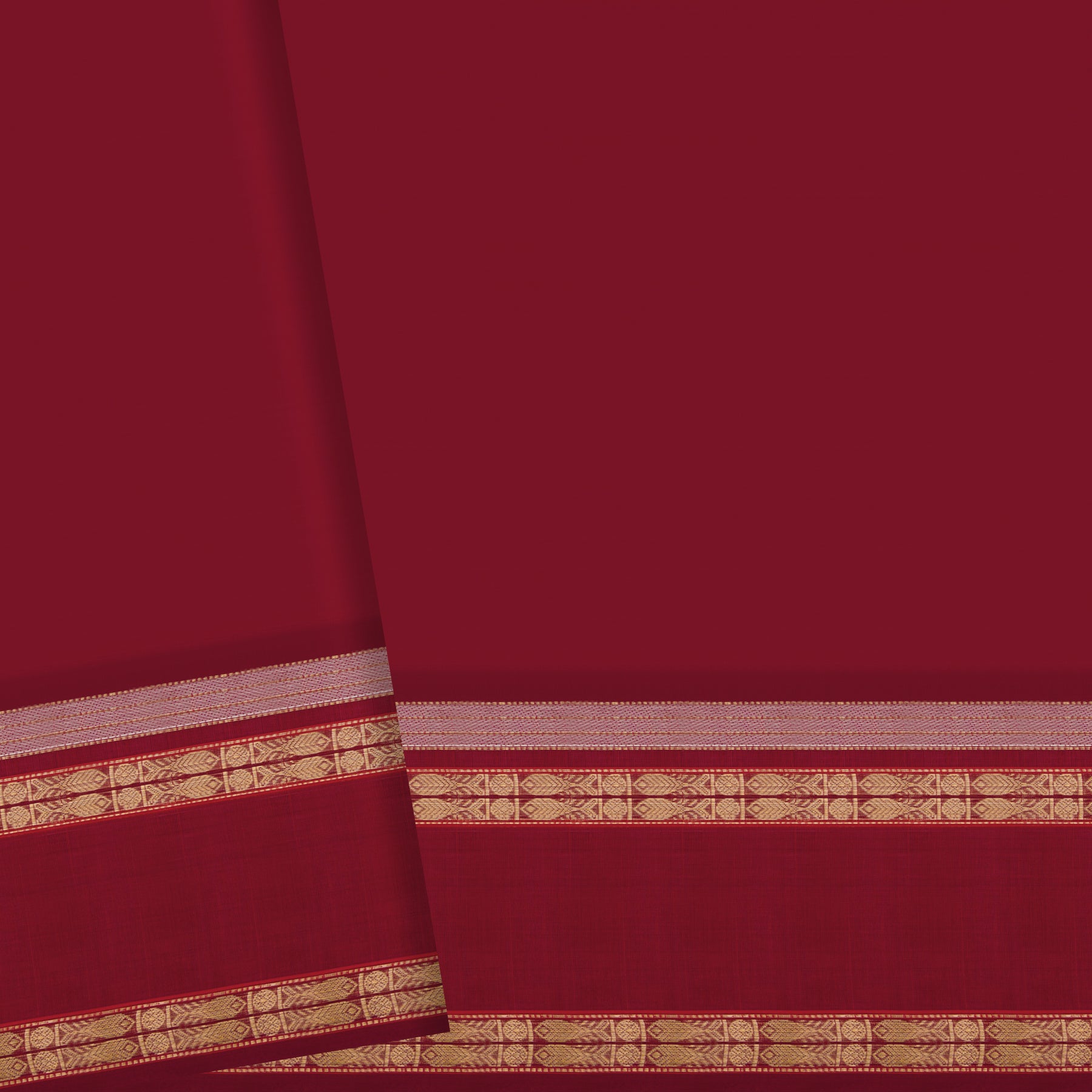 Kanakavalli Kanchi Cotton Sari 24-613-HS003-06113 - Blouse View