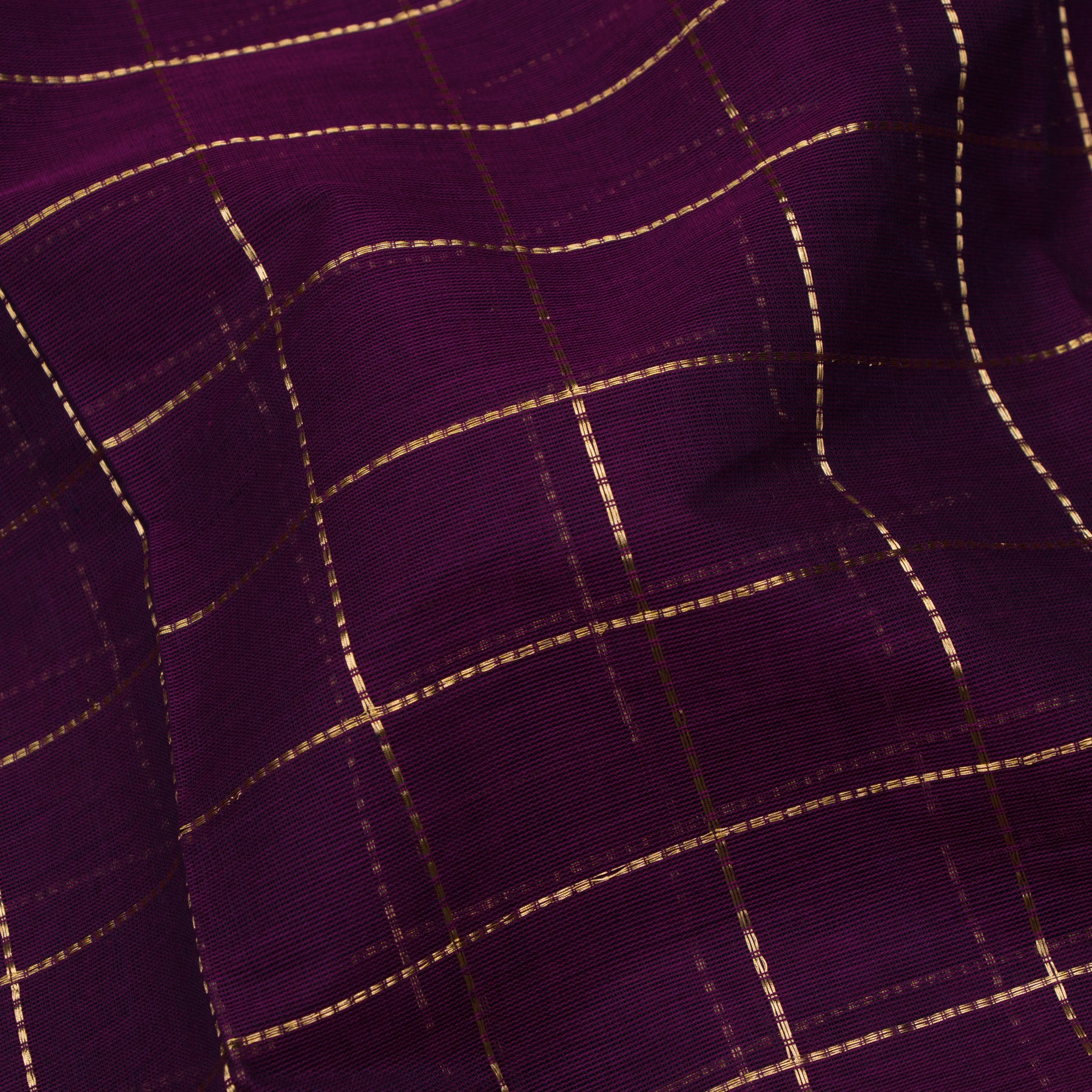 Kanakavalli Kanchi Cotton Sari 24-613-HS003-06127 - Fabric View