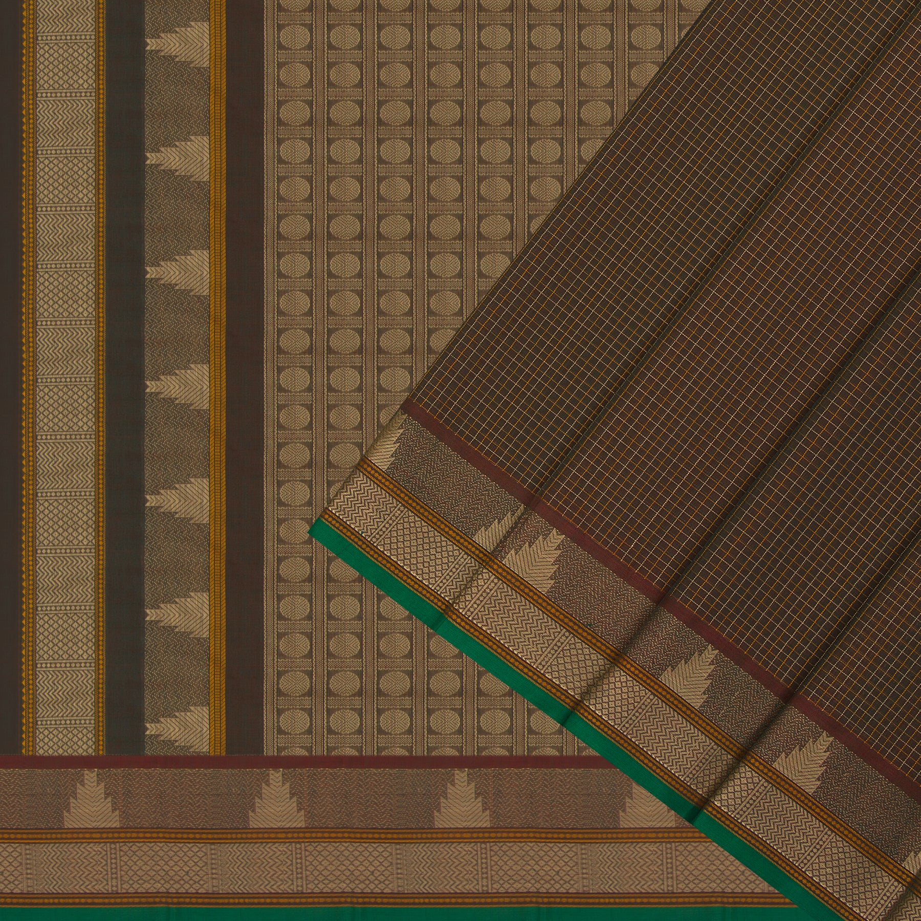 Kanakavalli Kanchi Cotton Sari 24-613-HS003-06198 - Cover View