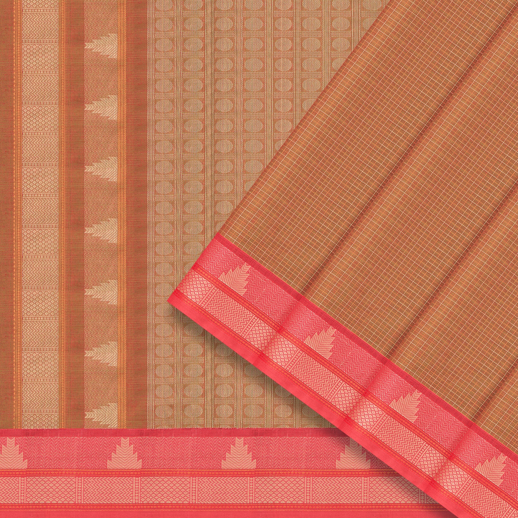 Kanakavalli Kanchi Cotton Sari 24-613-HS003-06217 - Cover View