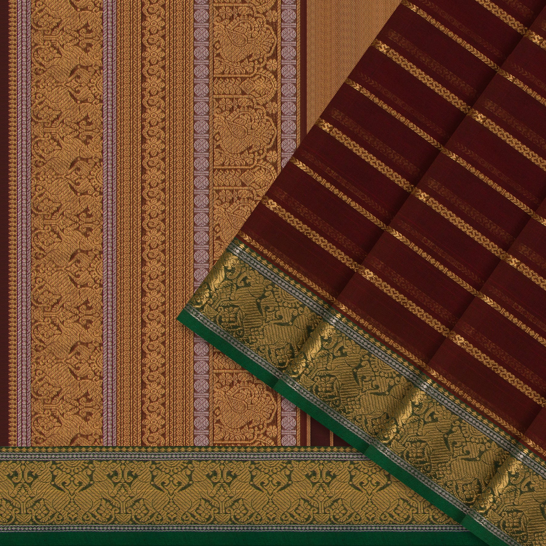 Kanakavalli Kanchi Cotton Sari 24-613-HS003-14408 - Cover View