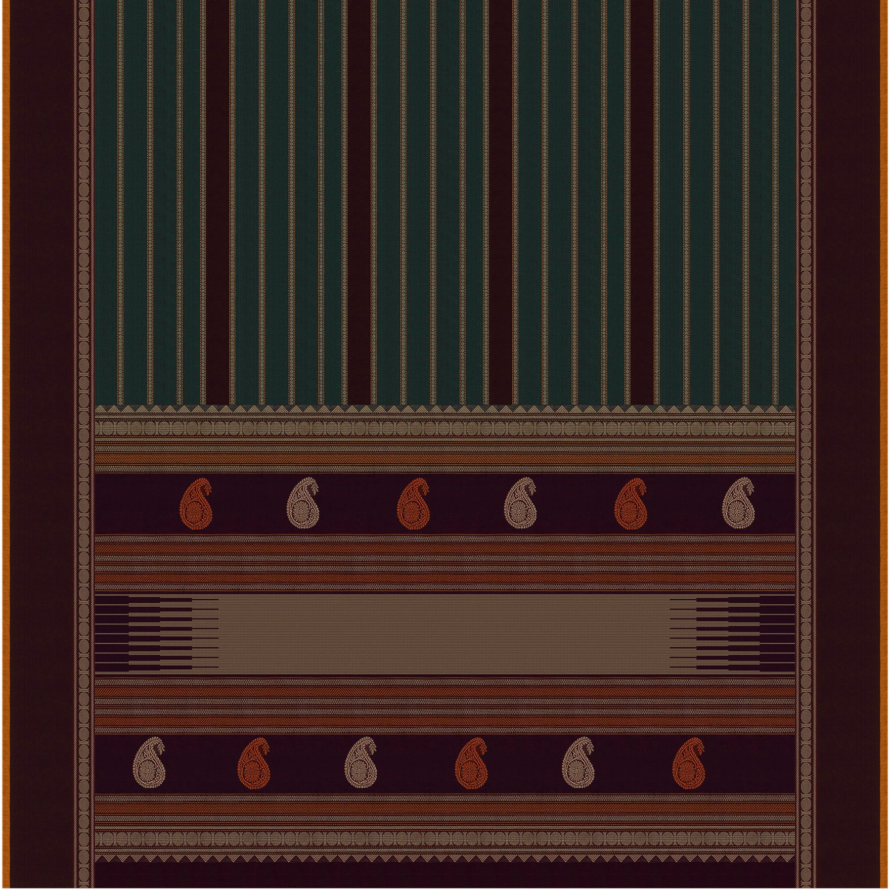 Kanakavalli Kanchi Cotton Sari 24-613-HS003-14417 - Full View