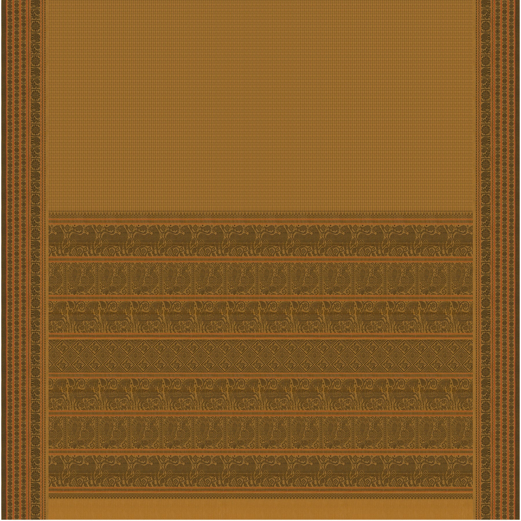 Kanakavalli Kanchi Cotton Sari 24-613-HS003-14440 - Full View
