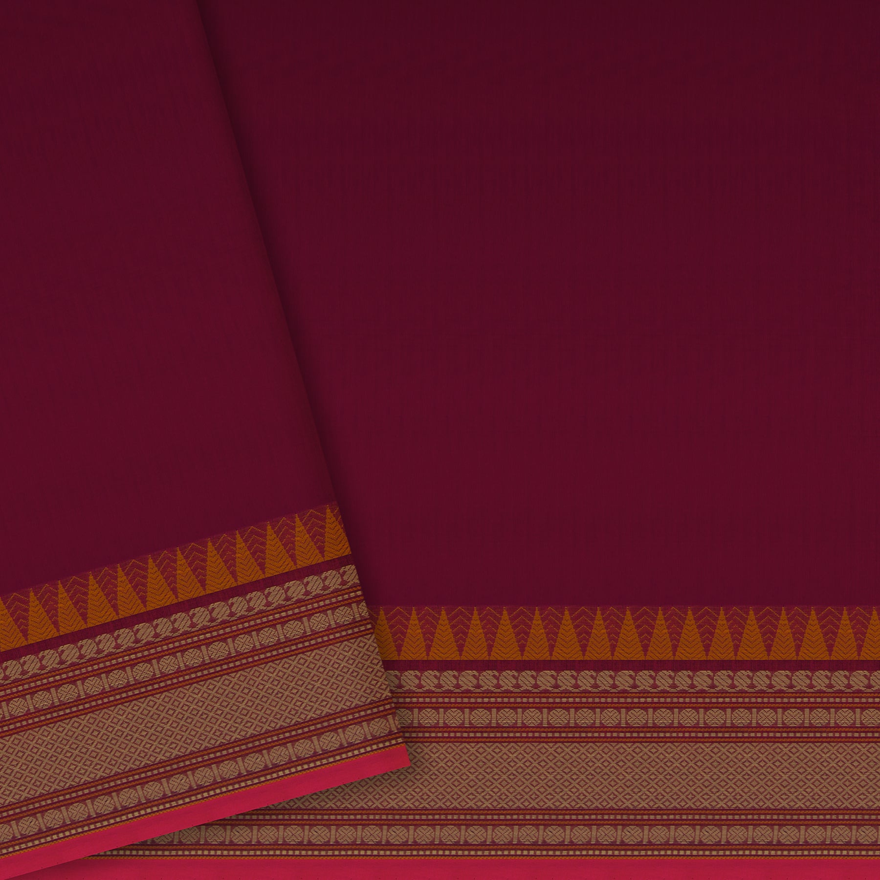 Kanakavalli Kanchi Cotton Sari 24-613-HS003-14442 - Blouse View