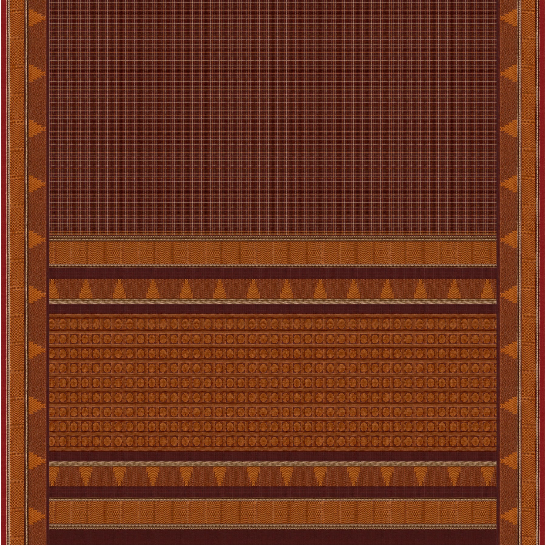 Kanakavalli Kanchi Cotton Sari 24-613-HS003-14444 - Full View