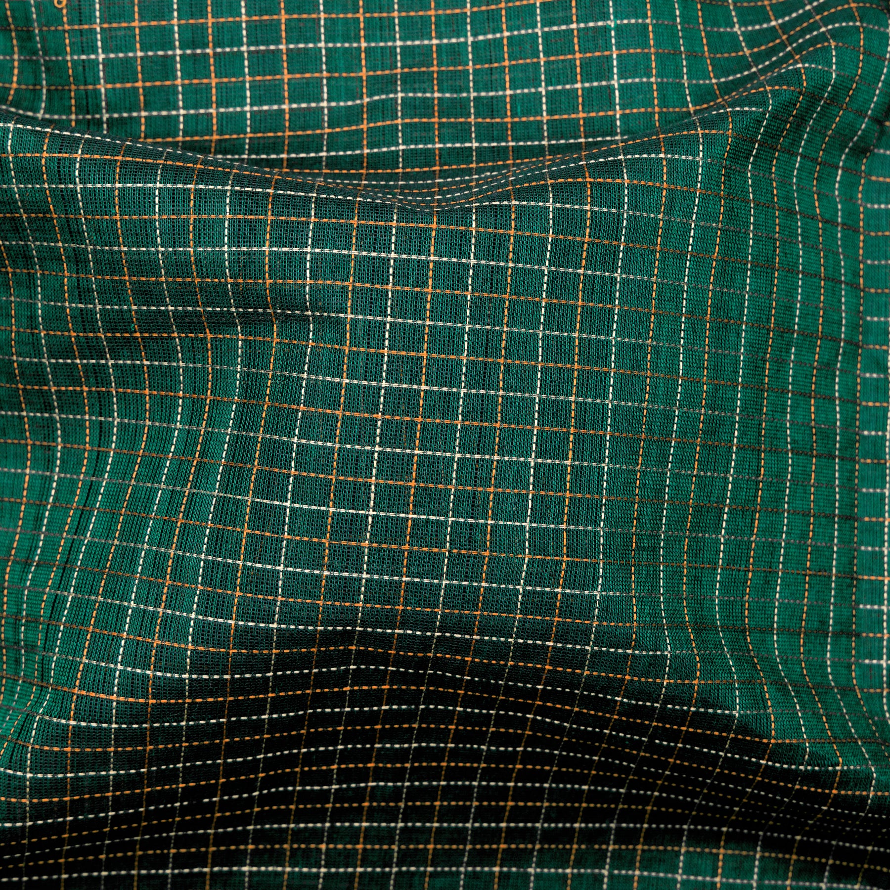 Kanakavalli Kanchi Cotton Sari 24-613-HS003-14447 - Fabric View