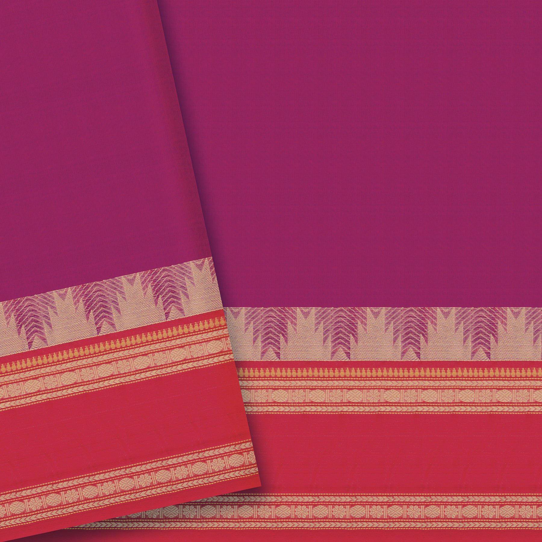 Kanakavalli Silk/Cotton Sari 24-613-HS005-05803 - Blouse View