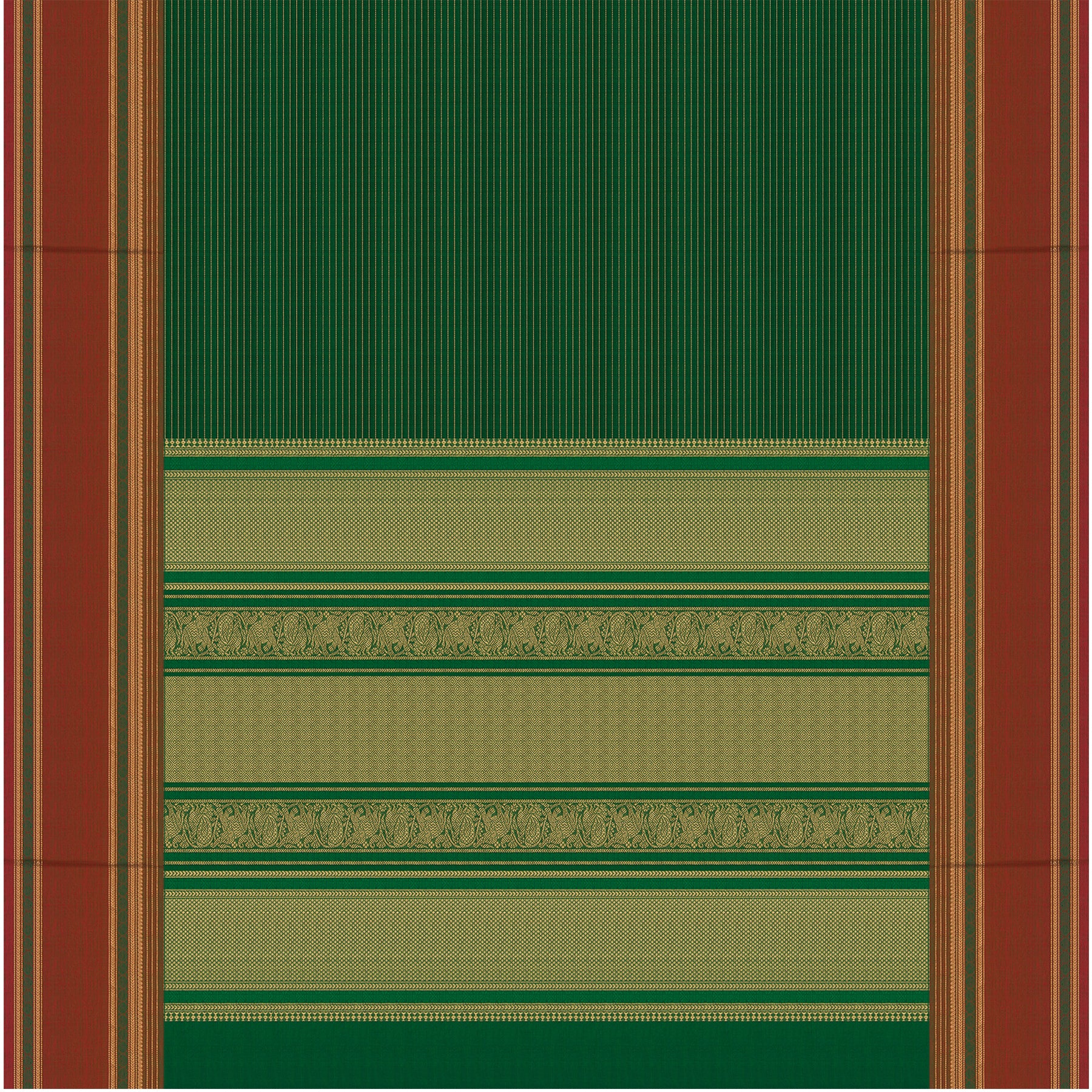 Kanakavalli Silk/Cotton Sari 24-613-HS005-05917 - Full View