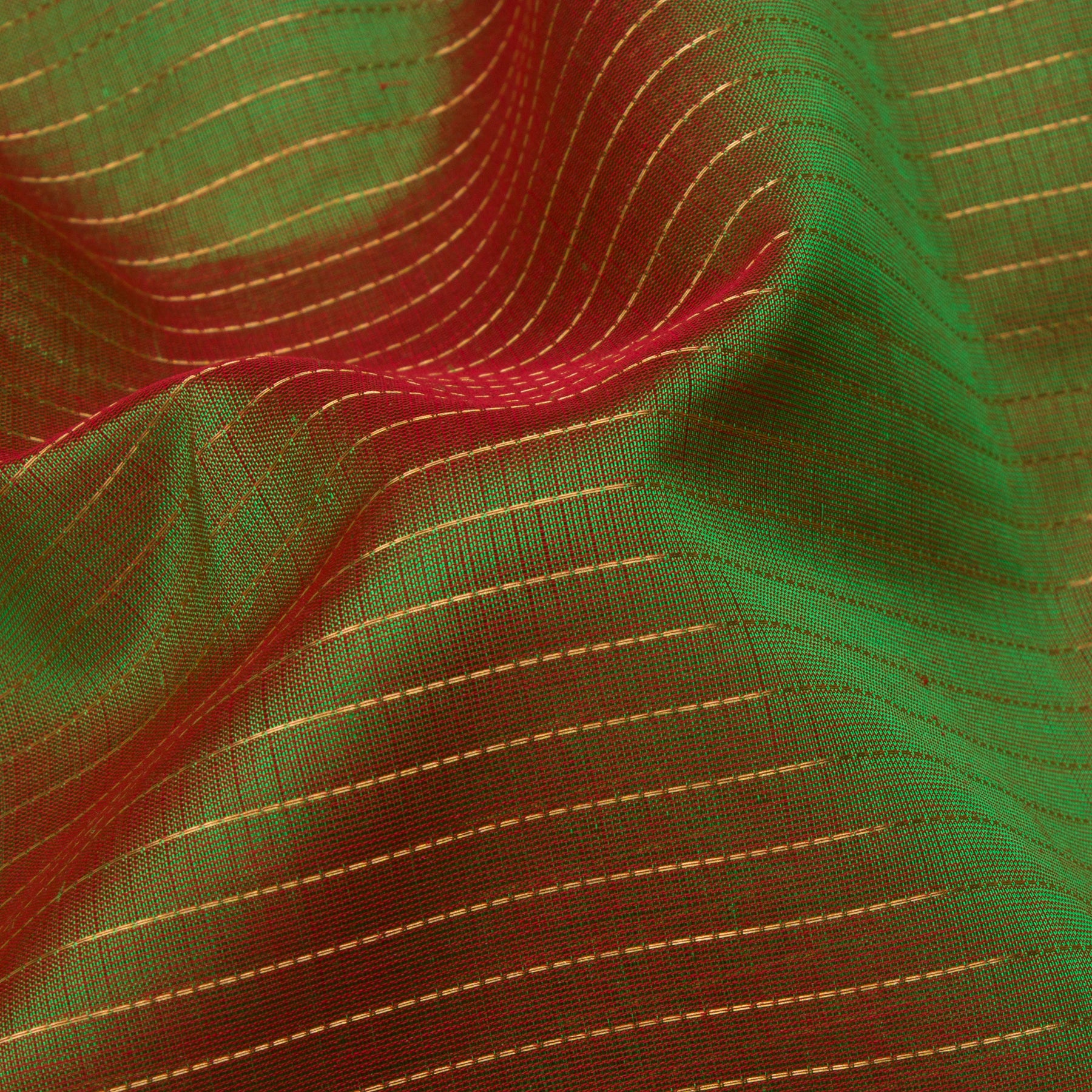 Kanakavalli Silk/Cotton Sari 24-613-HS005-05919 - Fabric View