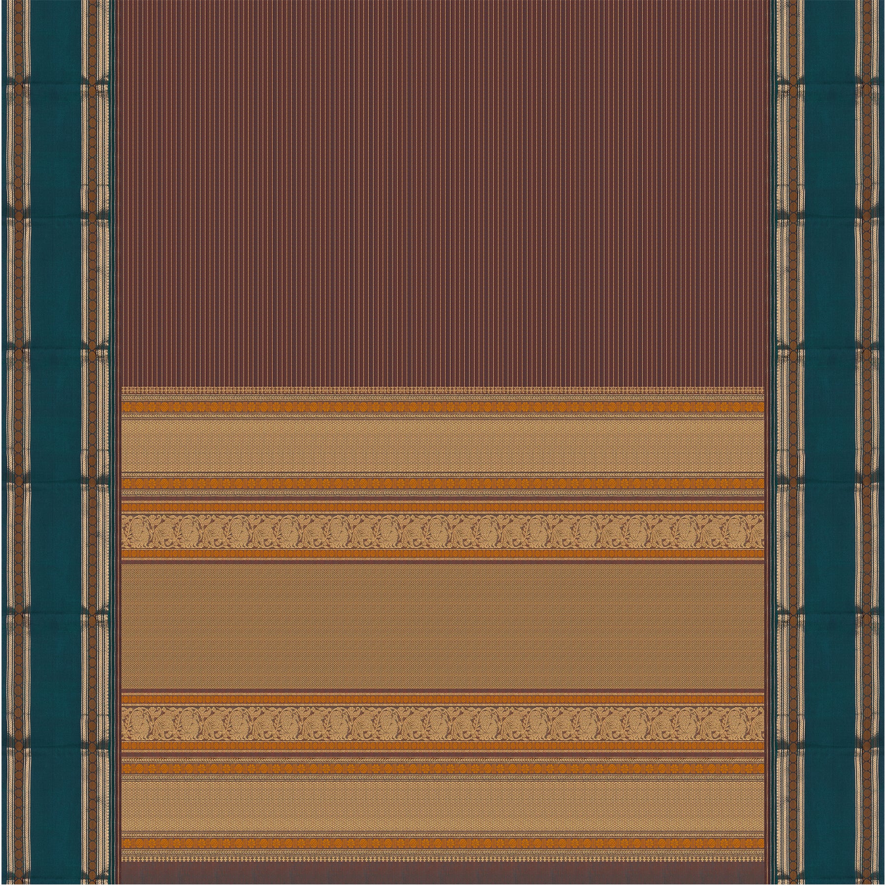 Kanakavalli Silk/Cotton Sari 24-613-HS005-05933