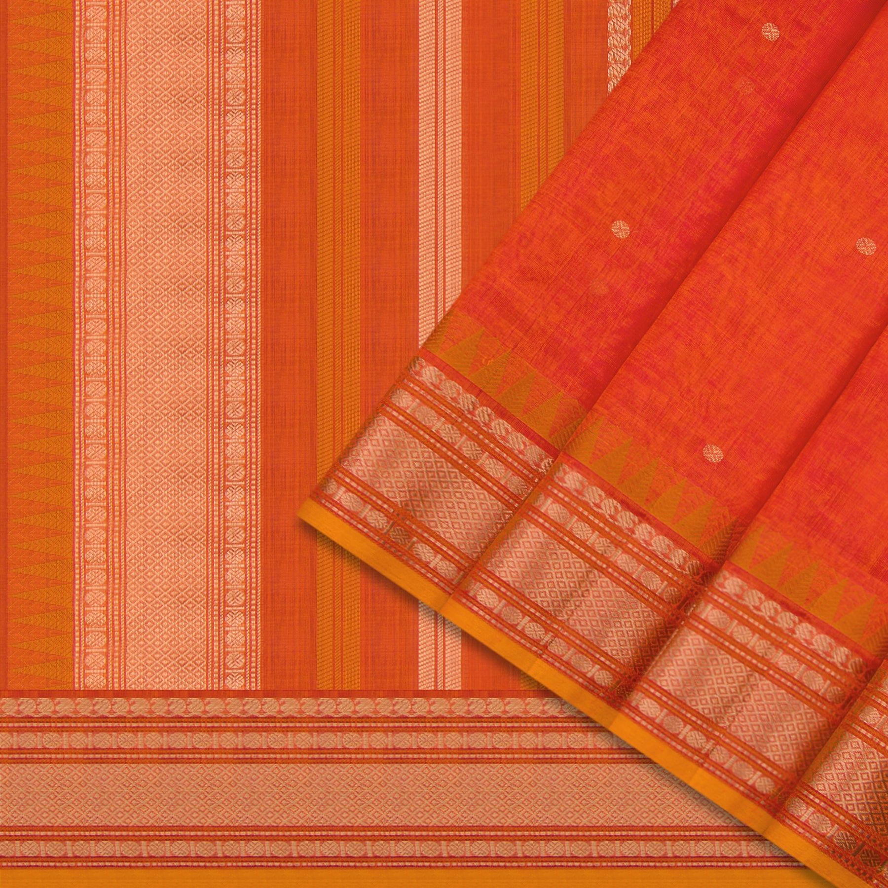 Kanakavalli Silk/Cotton Sari 24-613-HS005-05969 - Cover View