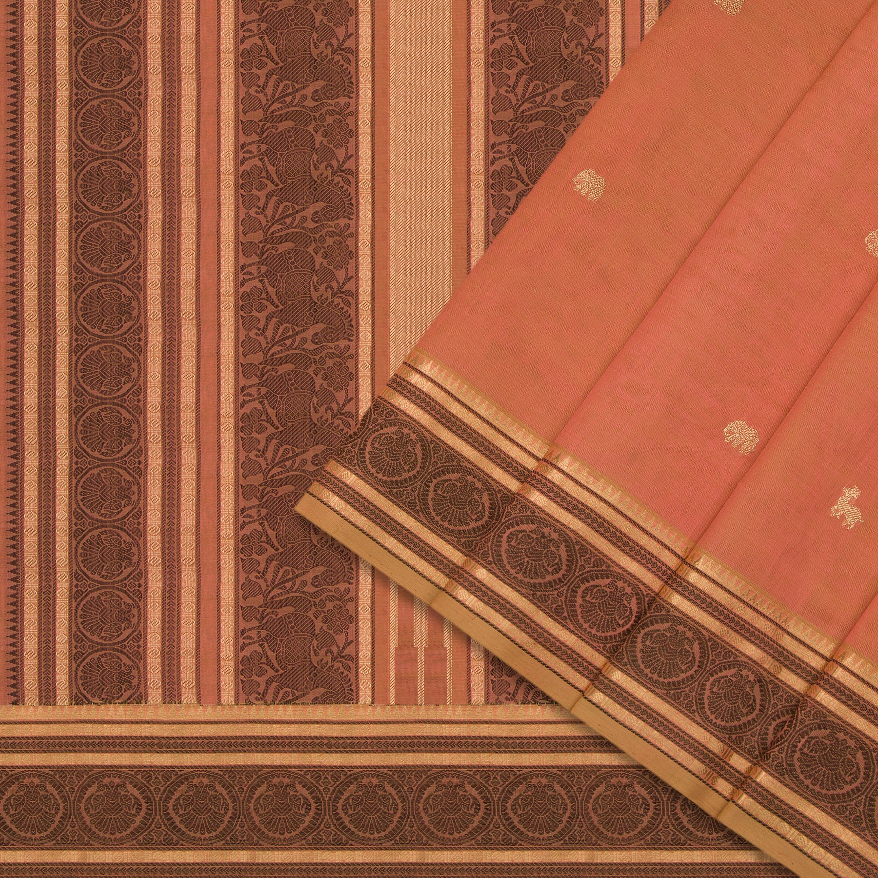 Kanakavalli Silk/Cotton Sari 24-613-HS005-09181 - Cover View