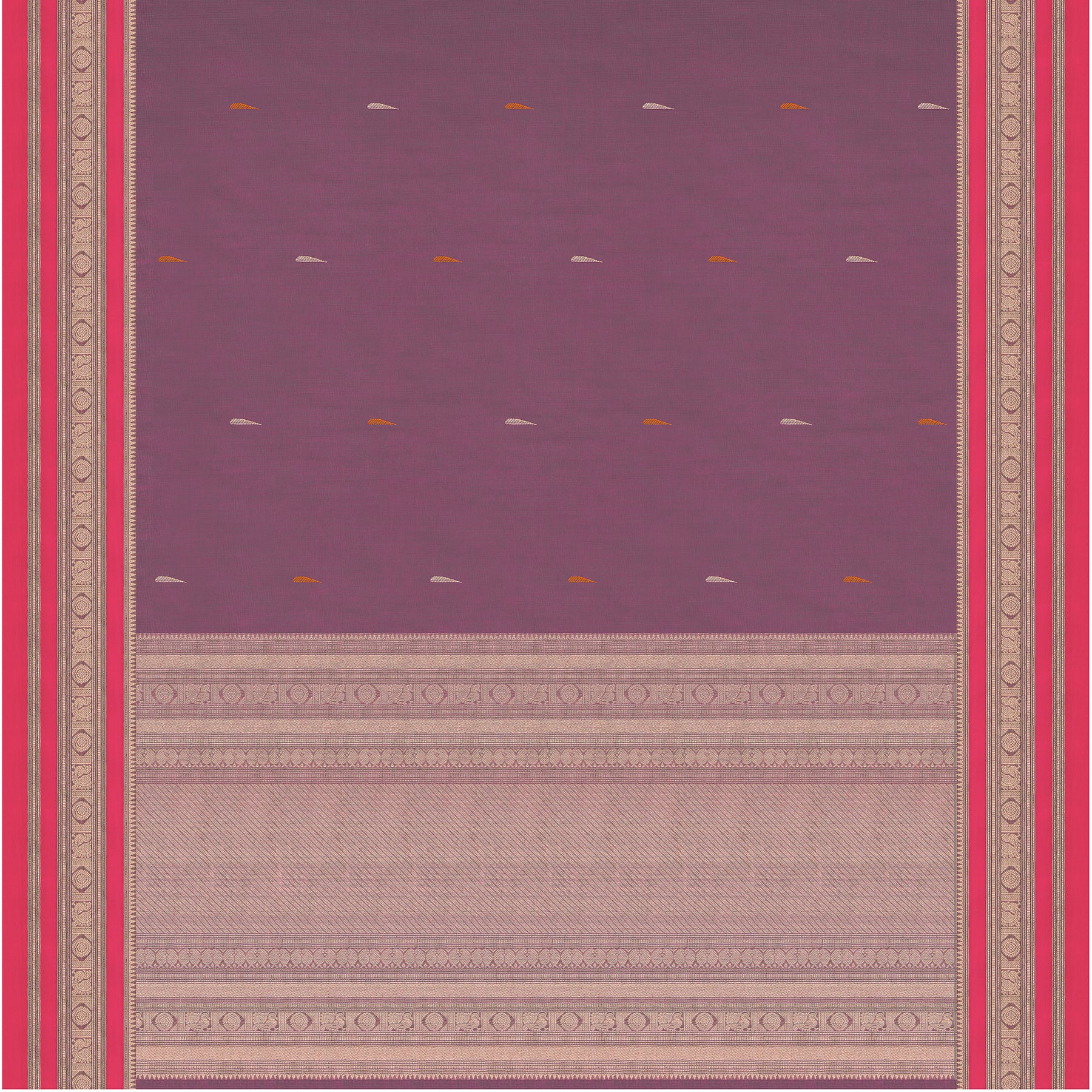Kanakavalli Silk/Cotton Sari 24-613-HS005-09196 - Full View