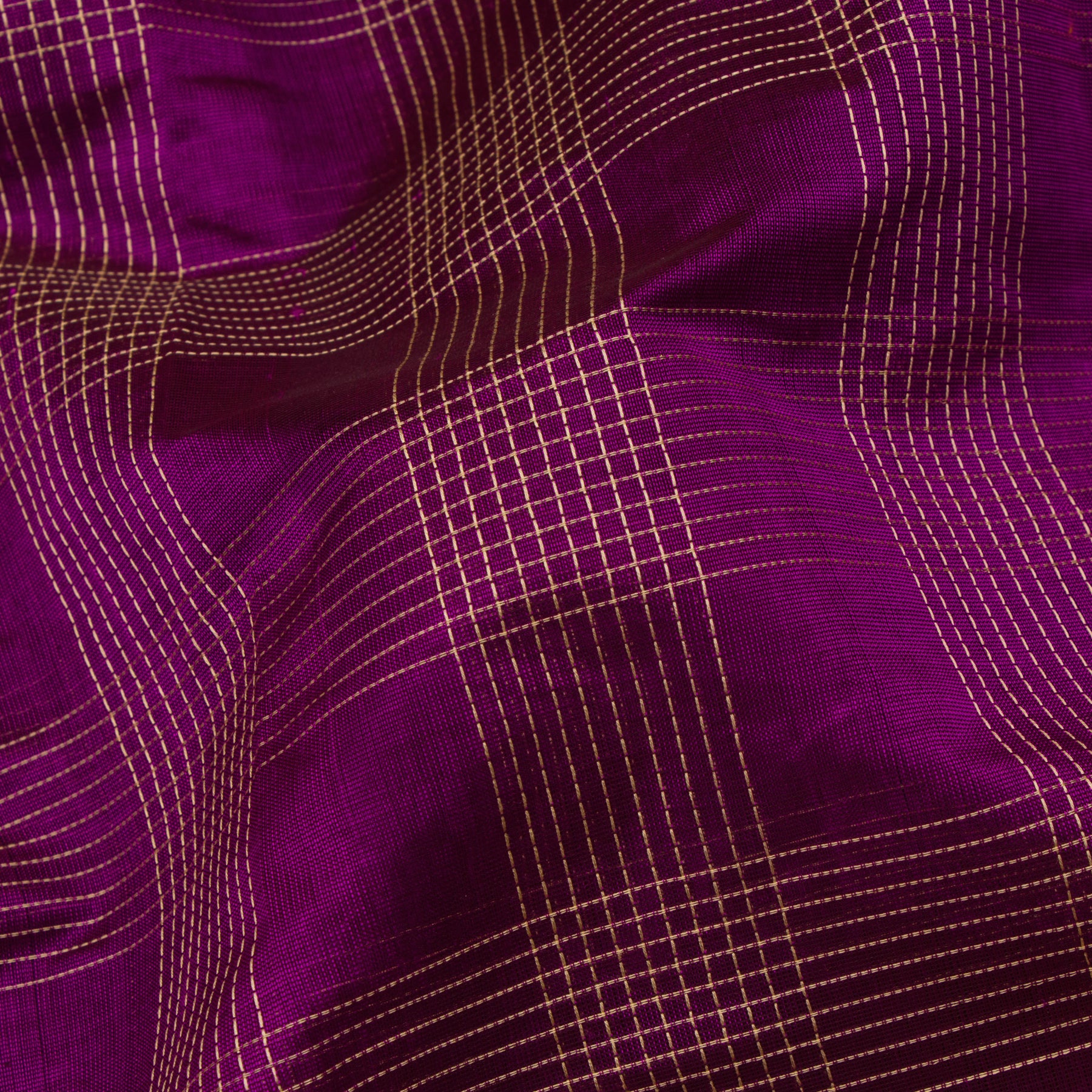 Kanakavalli Silk/Cotton Sari 24-613-HS005-13828 - Fabric View