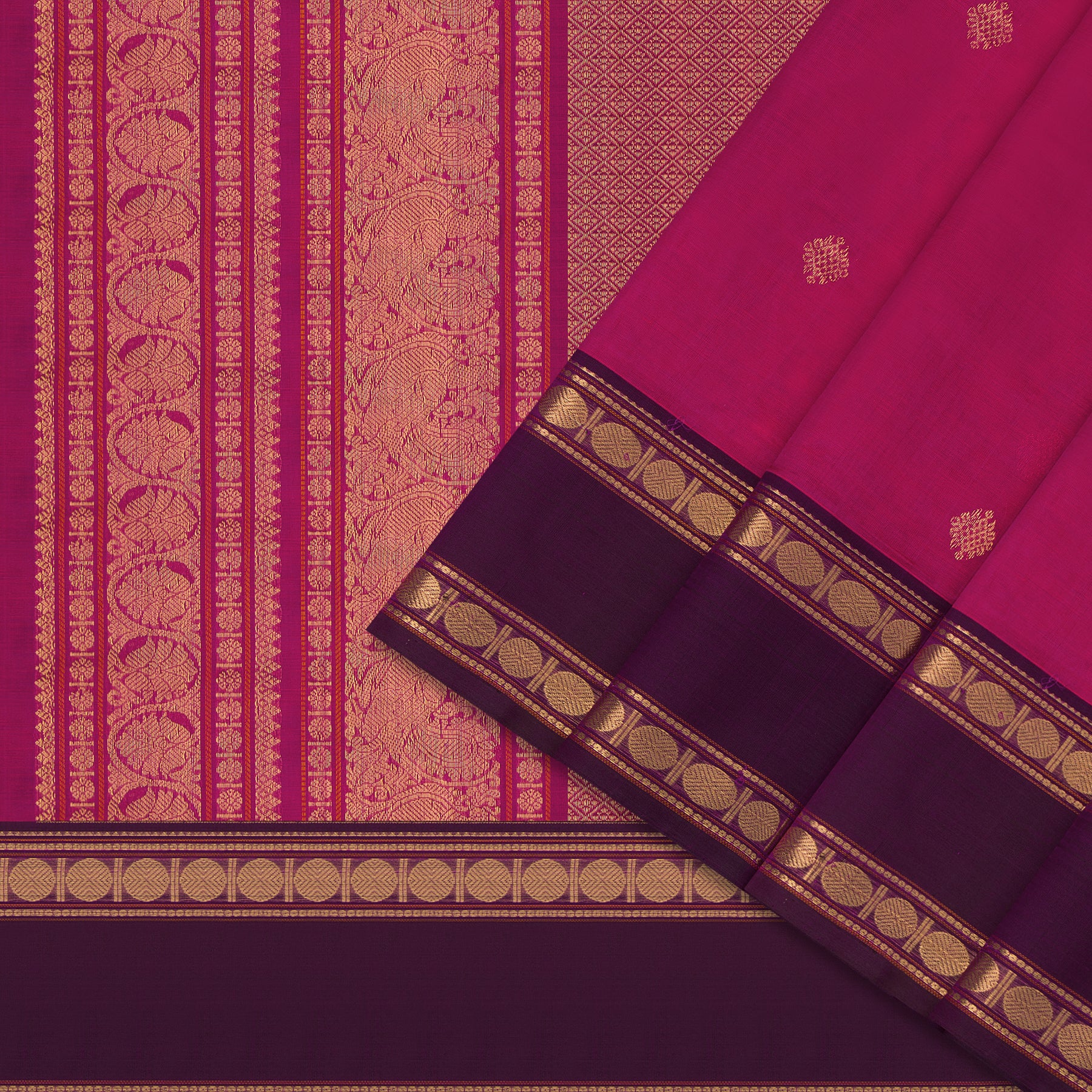 Kanakavalli Silk/Cotton Sari 24-613-HS005-13891 - Cover View