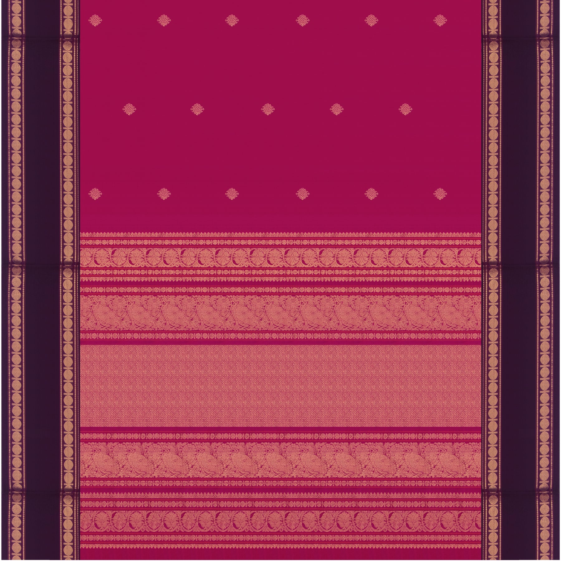 Kanakavalli Silk/Cotton Sari 24-613-HS005-13891 - Full View