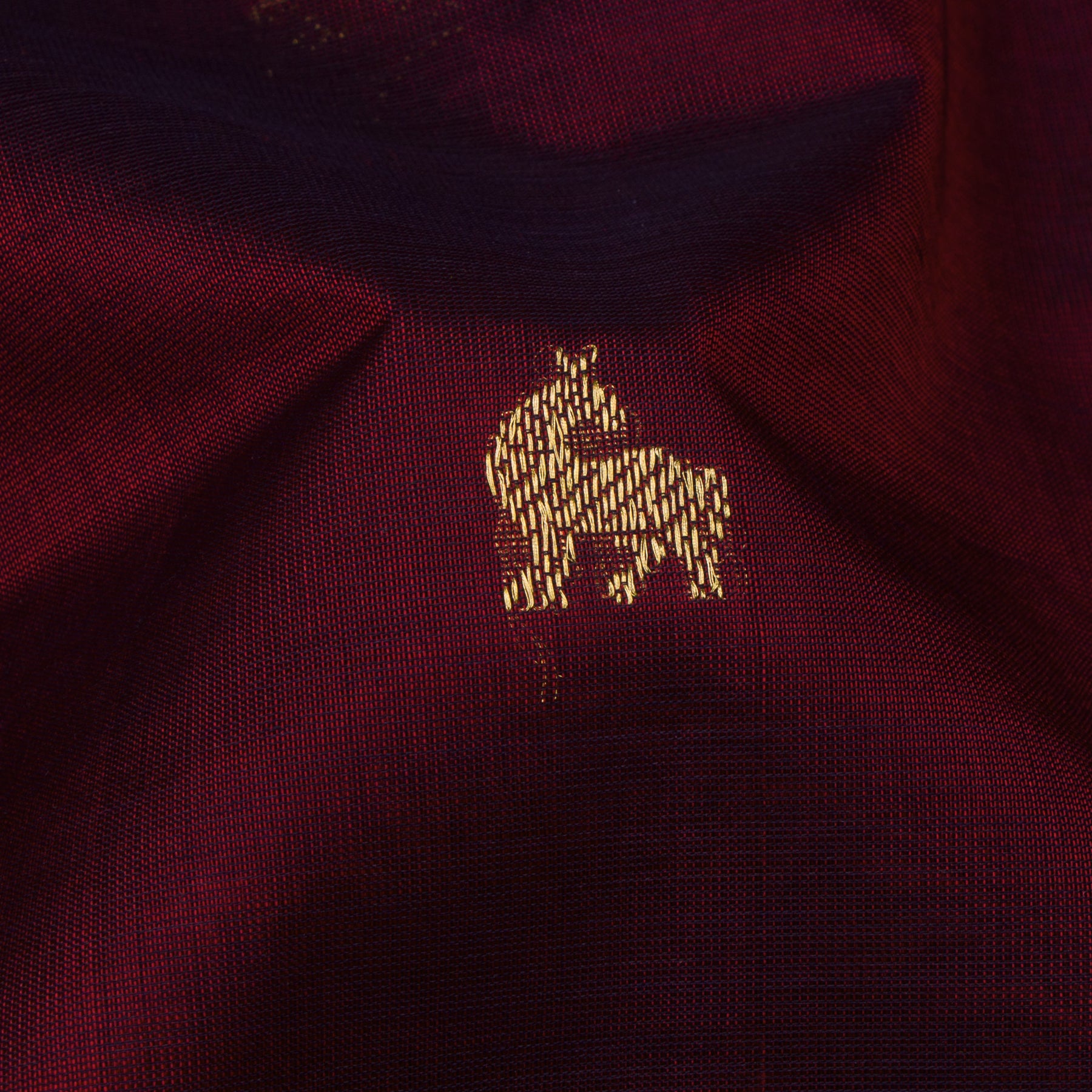 Kanakavalli Silk/Cotton Sari 24-613-HS005-13892 - Fabric View