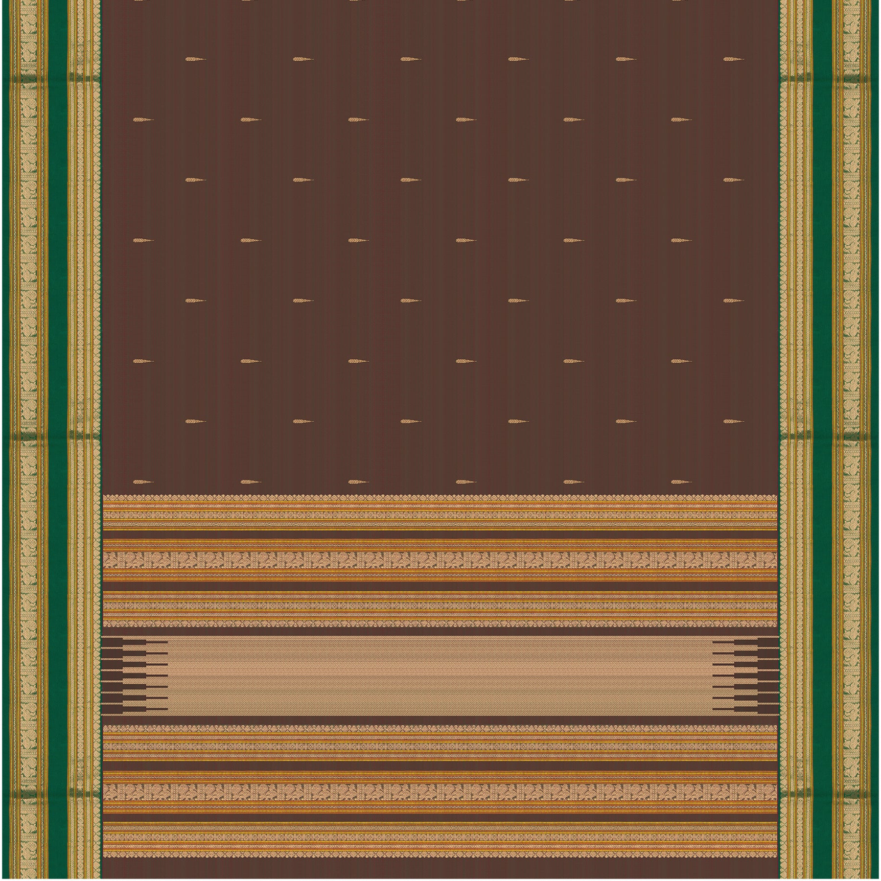 Kanakavalli Silk/Cotton Sari 24-613-HS005-13894 - Full View