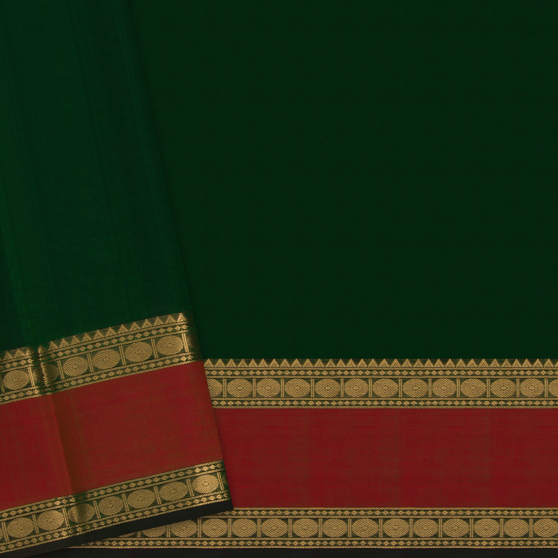 Kanakavalli Silk/Cotton Sari 24-613-HS005-13911 - Blouse View