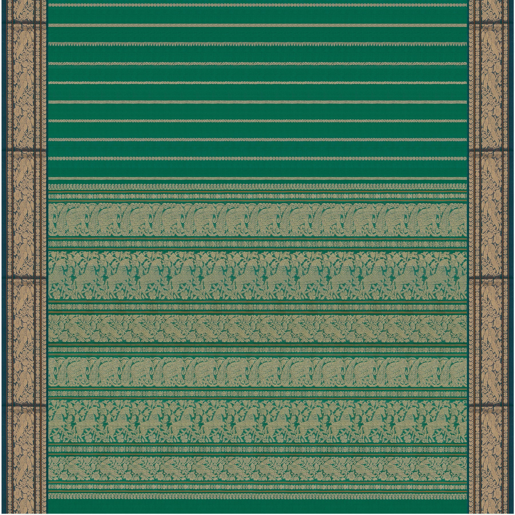 Kanakavalli Silk/Cotton Sari 24-613-HS005-14115 - Full View