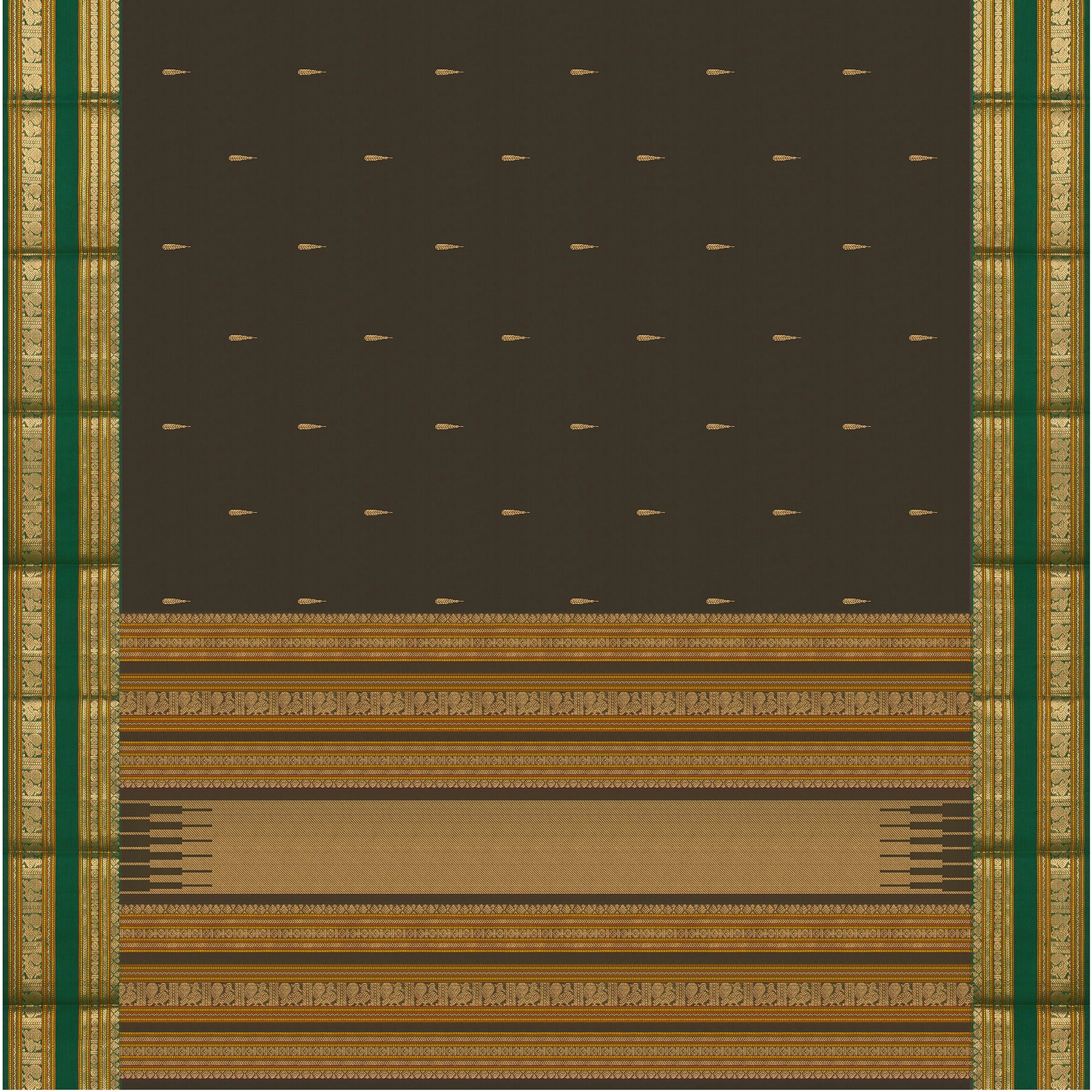 Kanakavalli Silk/Cotton Sari 24-613-HS005-14132 - Full View