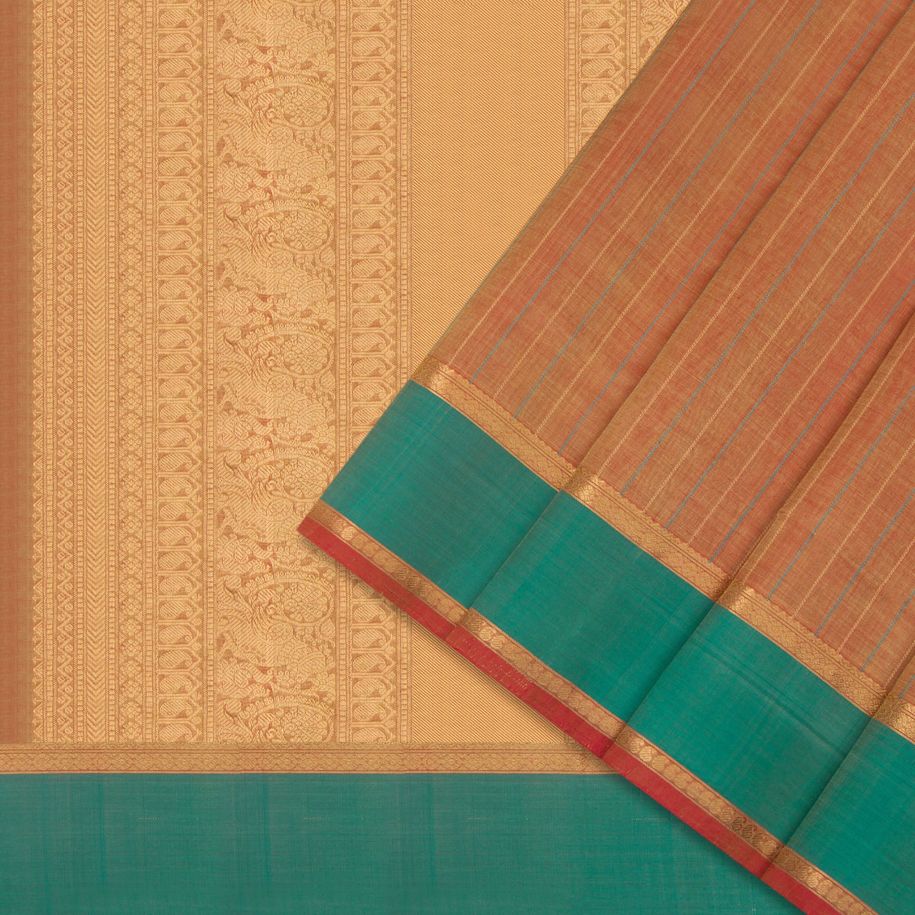 Kanakavalli Silk/Cotton Sari 24-613-HS005-14137 - Cover View