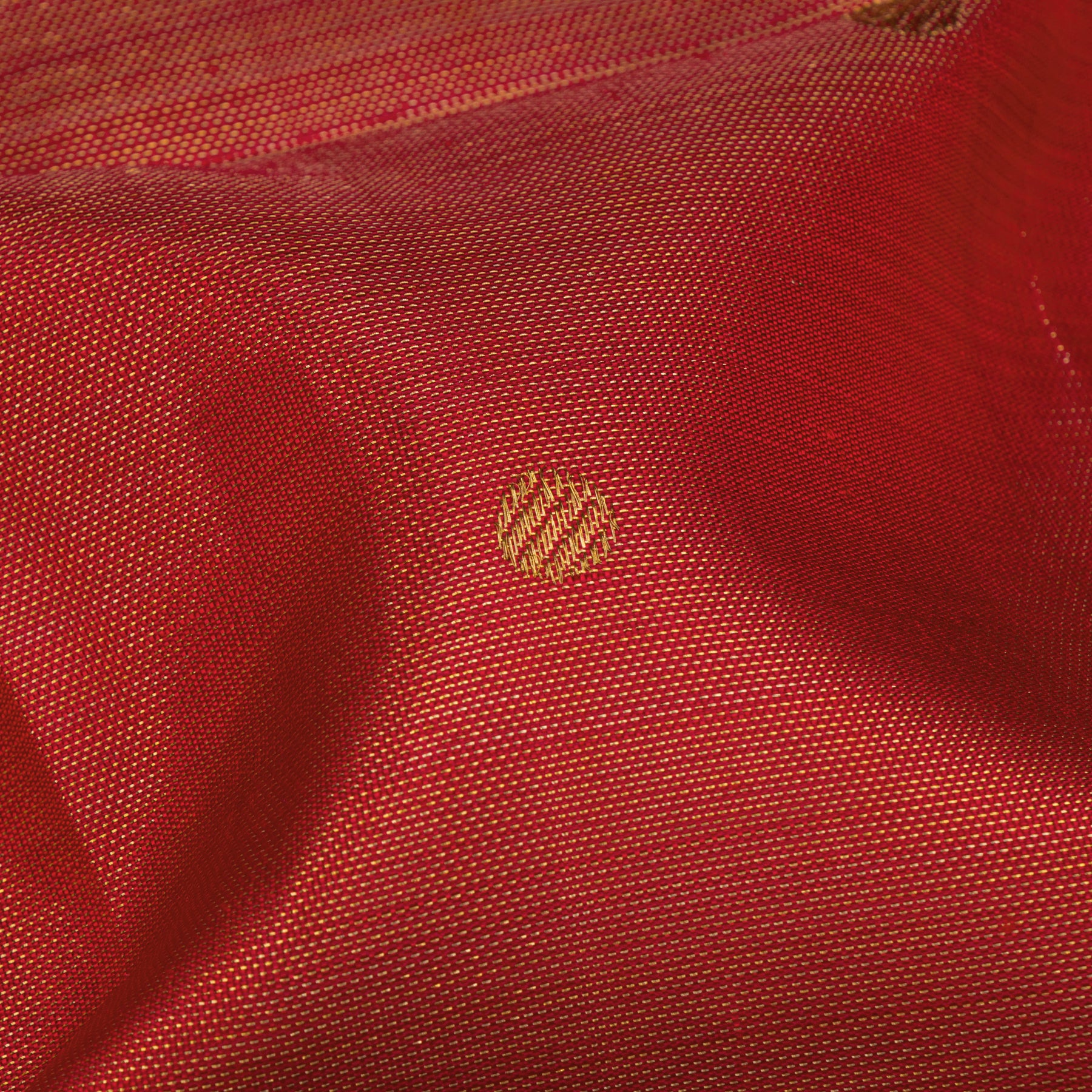 Kanakavalli Kattam - Vari Raw Silk Blouse Length 24-615-HB001-10678 - Fabric View