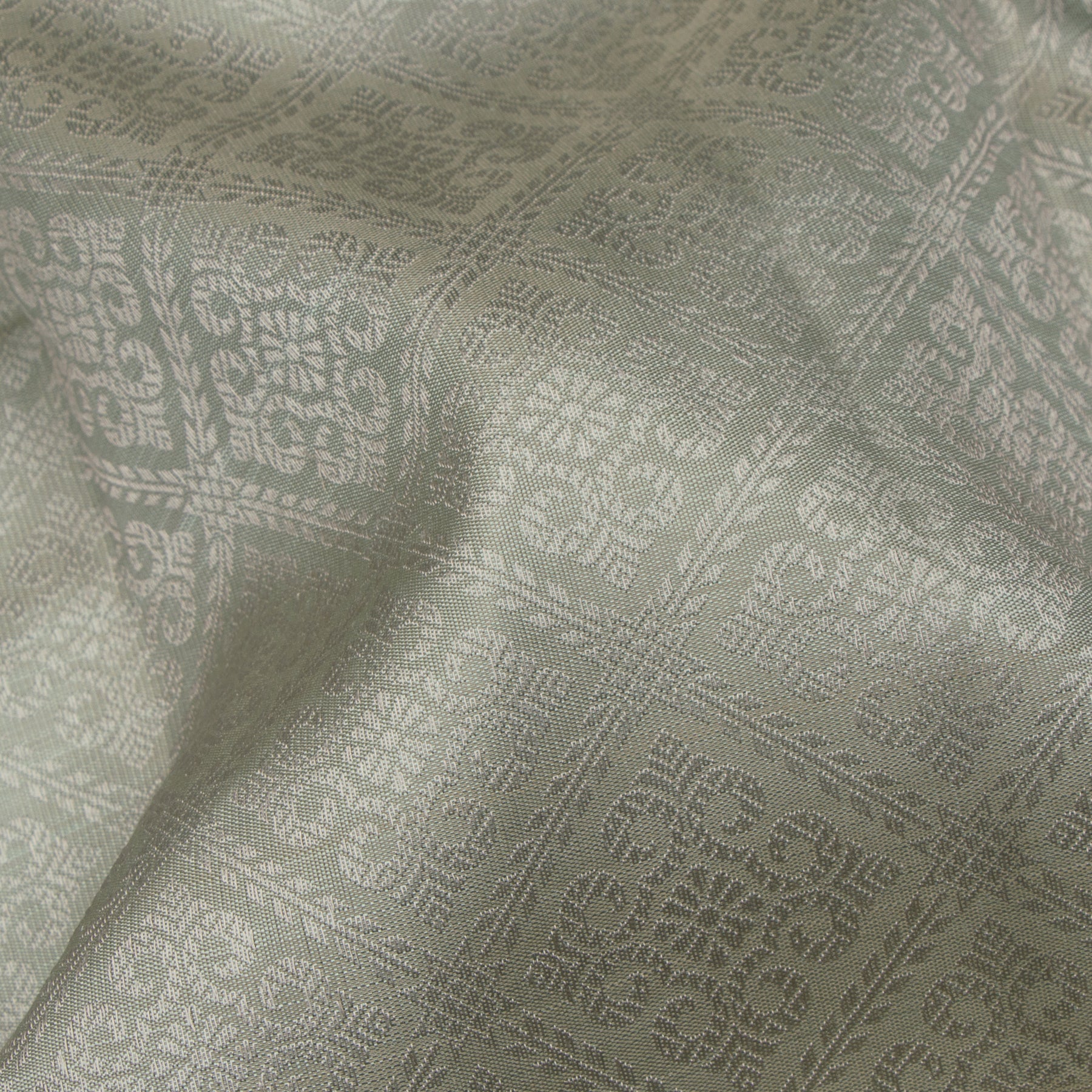 Kanakavalli Kanjivaram Silk Sari 24-615-HS001-02249 - Fabric View