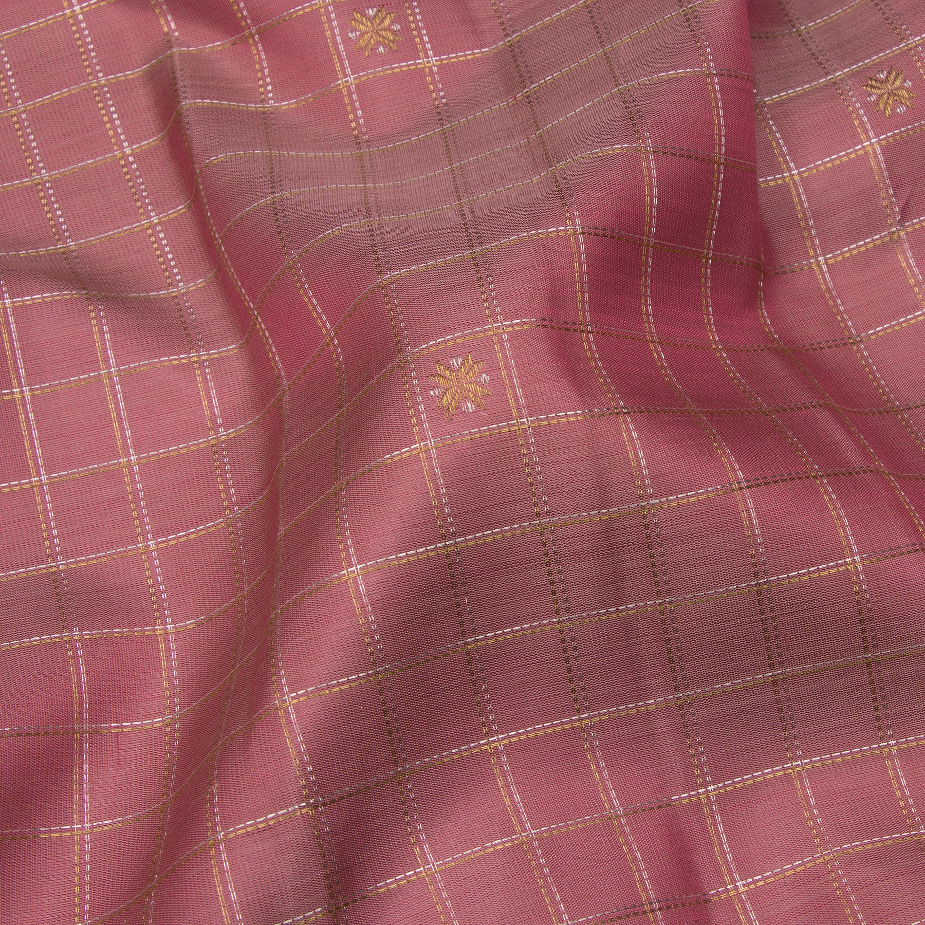 Kanakavalli Kanjivaram Silk Sari 24-615-HS001-05778 - Fabric View