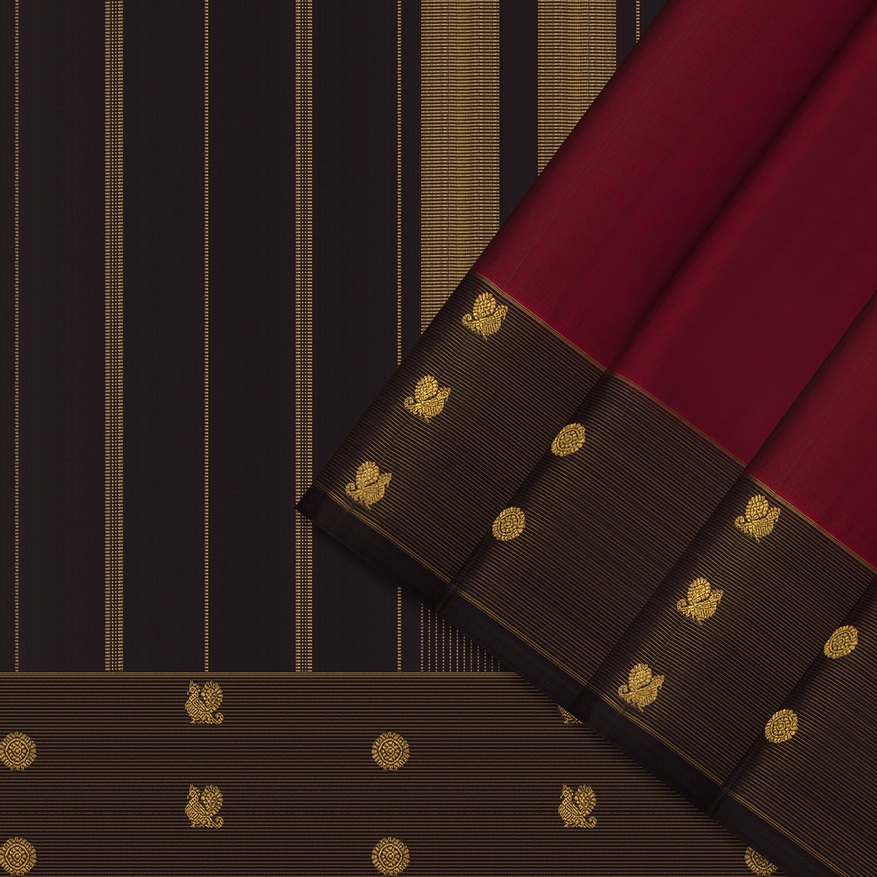 Kanakavalli Kanjivaram Silk Sari 24-615-HS001-06715 - Cover View