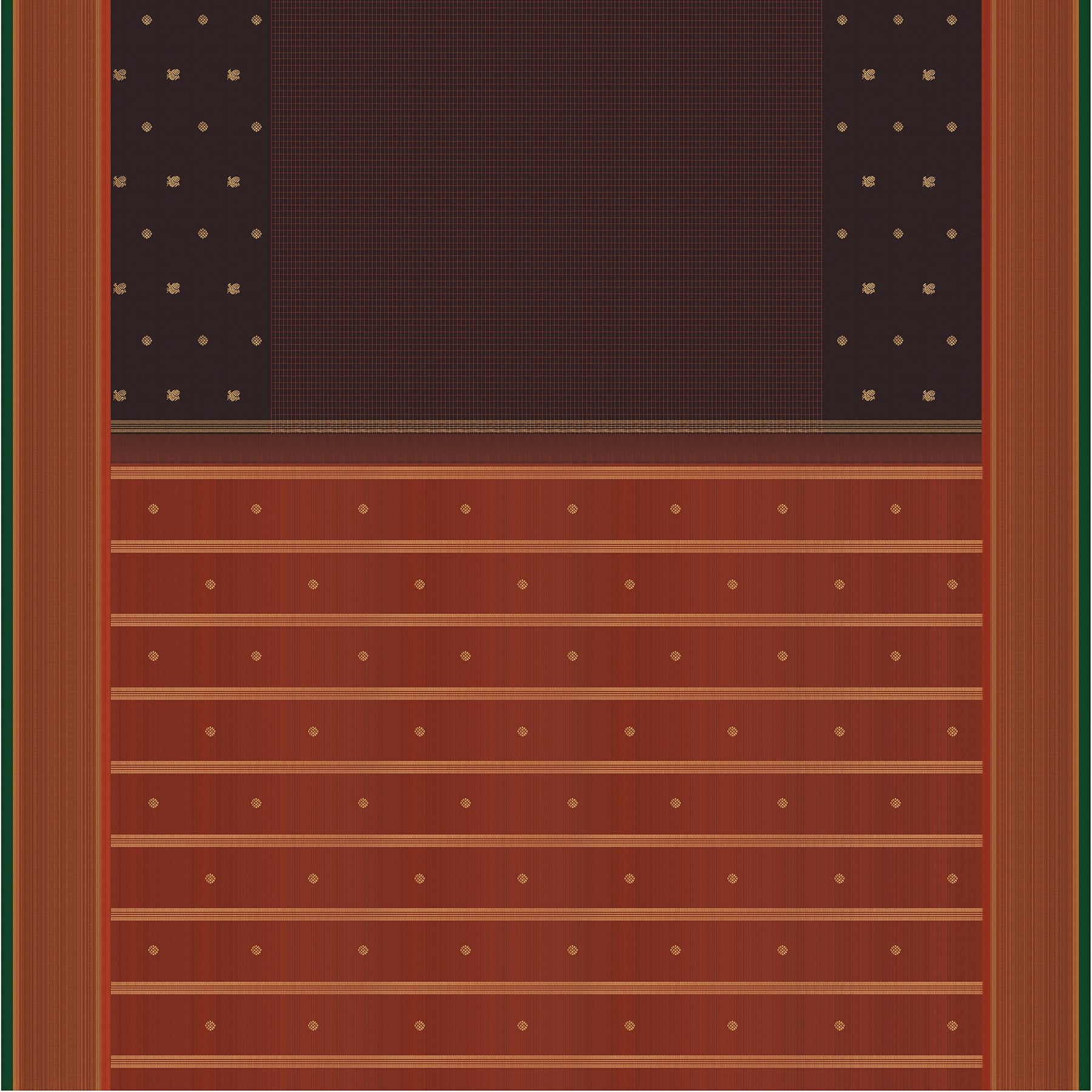 Kanakavalli Kanjivaram Silk Sari 24-615-HS001-06718 - Full View