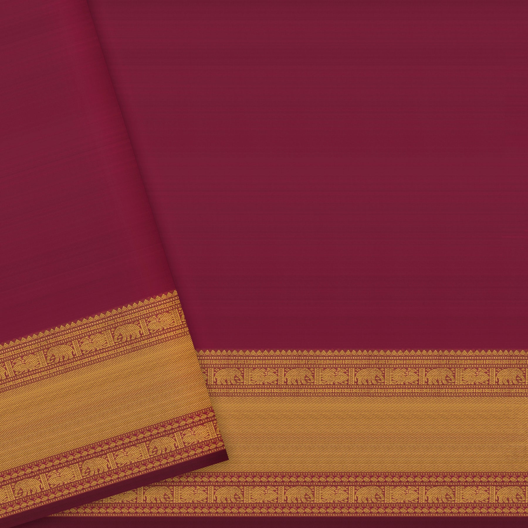Kanakavalli Kanjivaram Silk Sari 24-615-HS001-06749 - Blouse View
