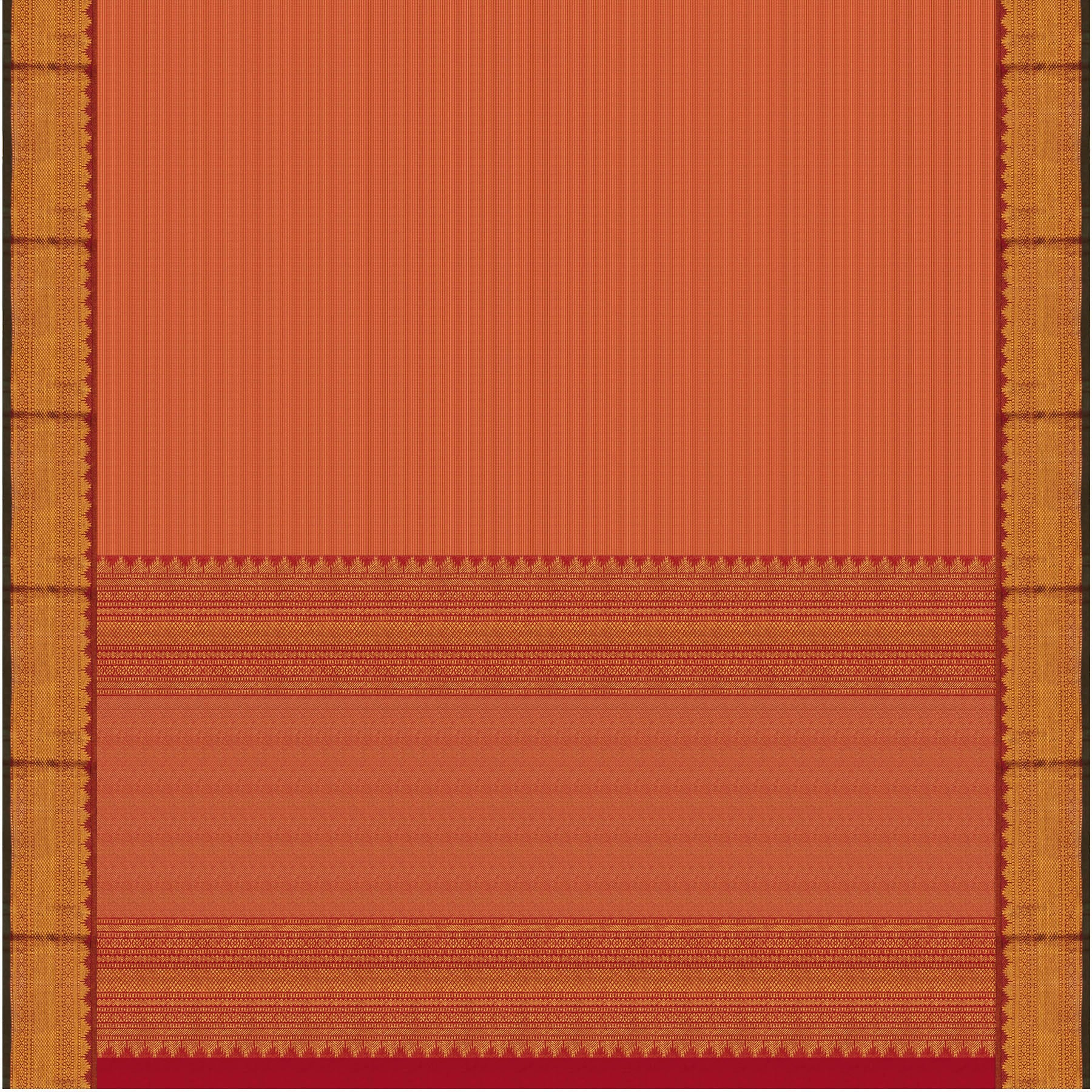 Kanakavalli Kanjivaram Silk Sari 24-615-HS001-06752 - Full View