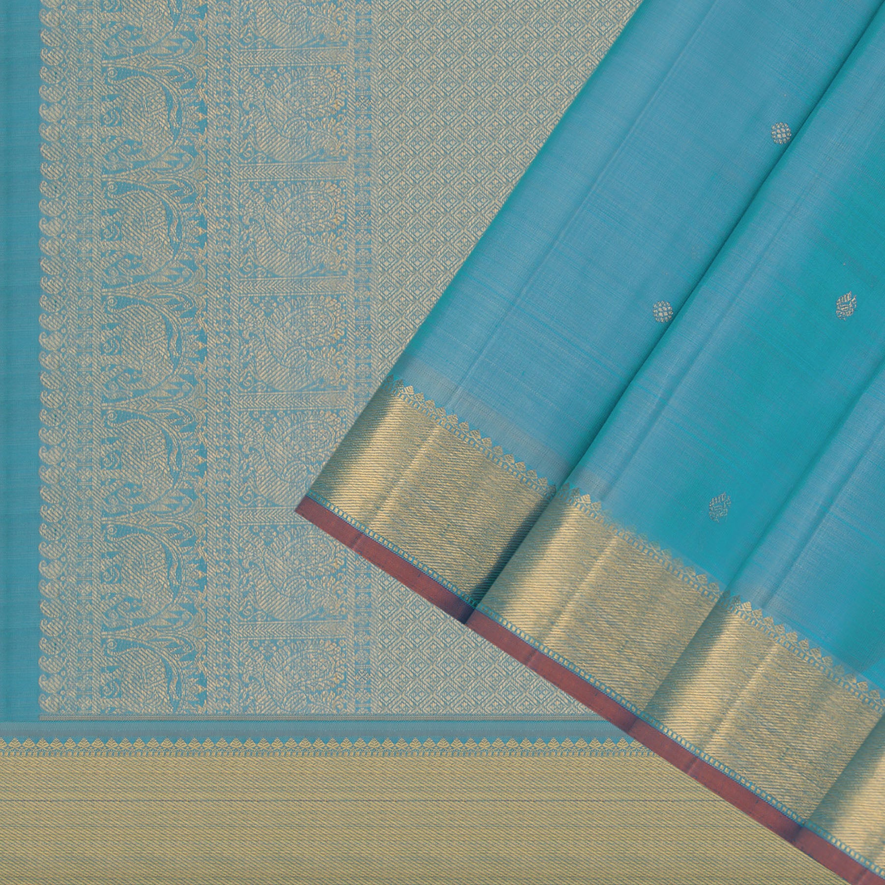 Kanakavalli Kanjivaram Silk Sari 24-615-HS001-08717 - Cover View