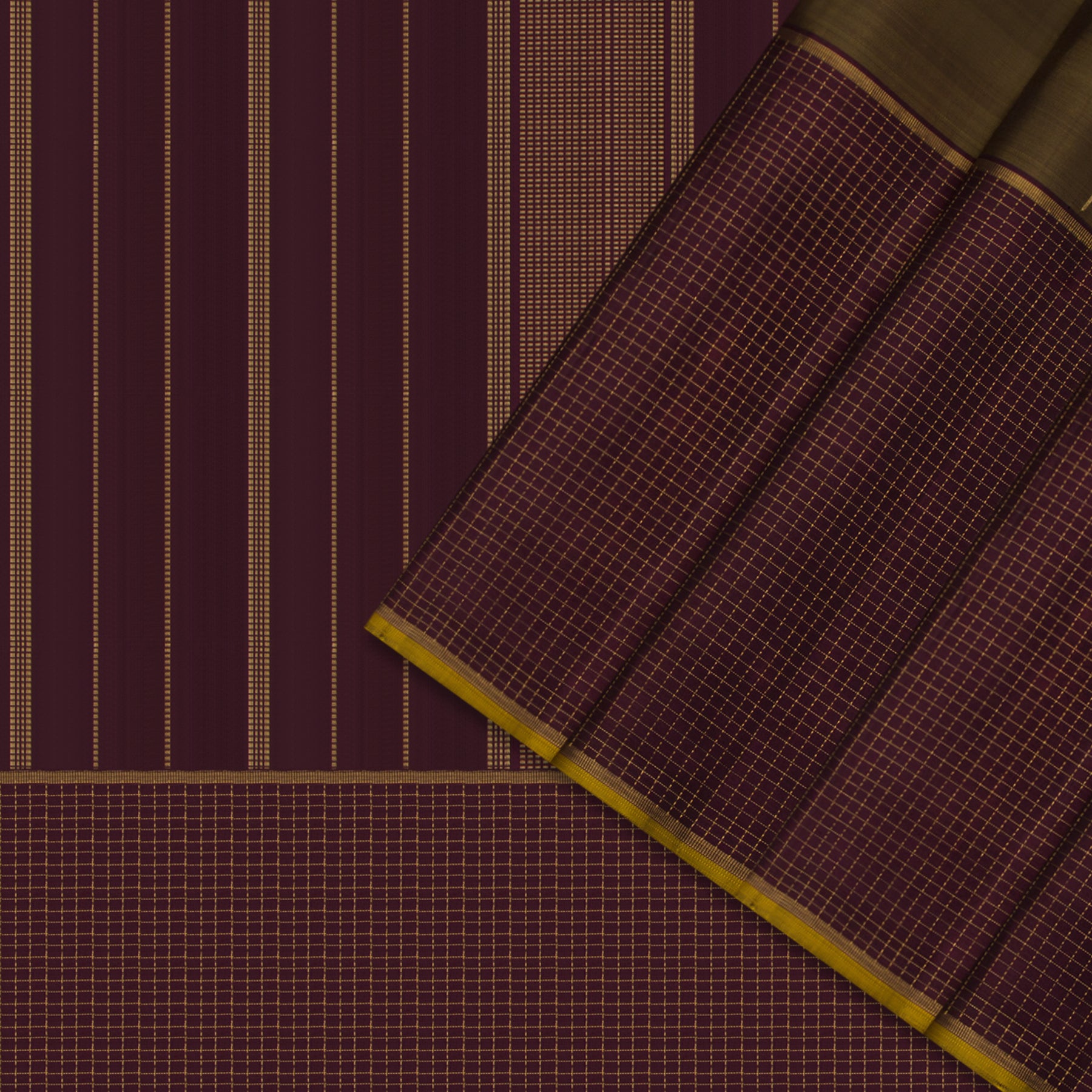 Kanakavalli Kanjivaram Silk Sari 24-615-HS001-10194 - Cover View