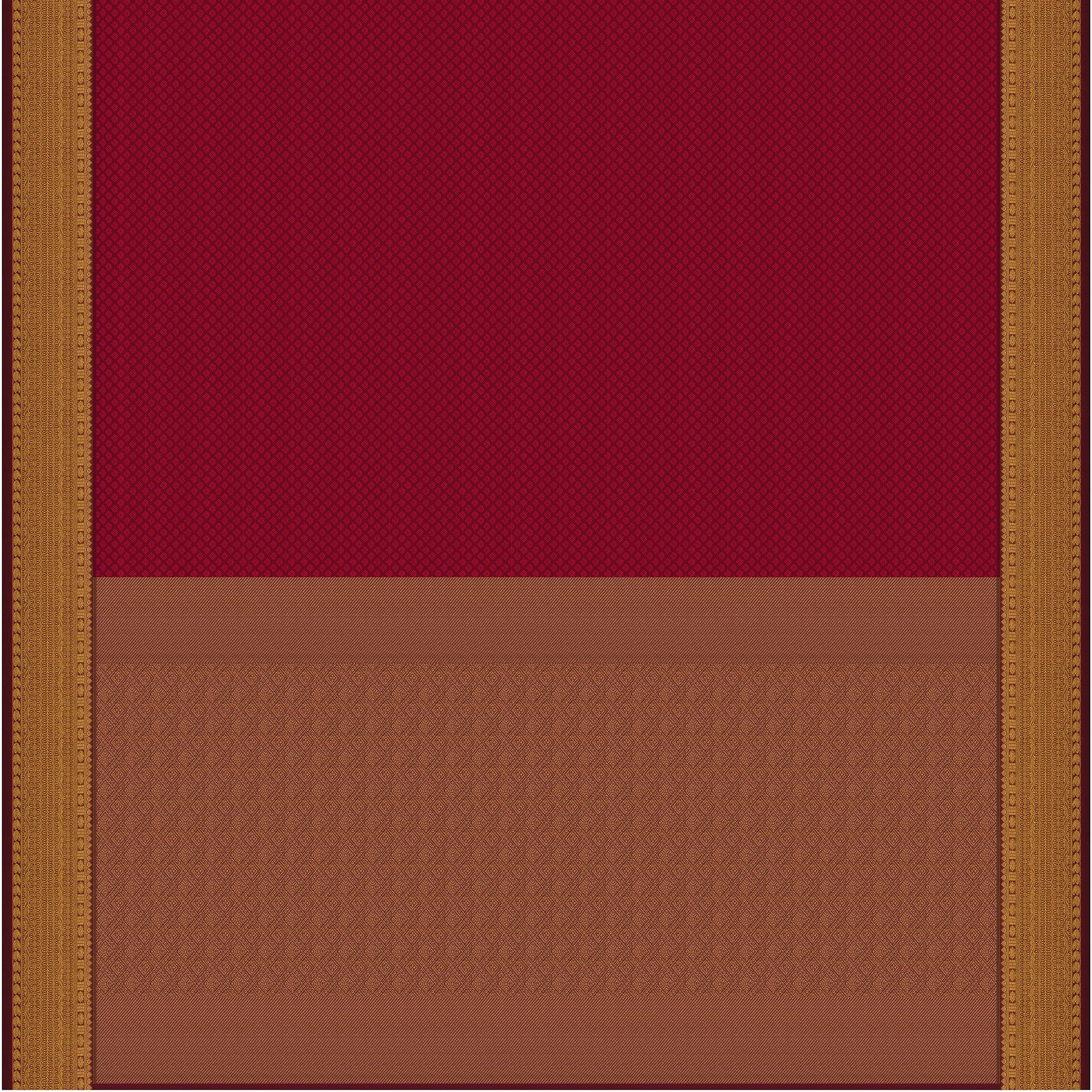 Kanakavalli Kanjivaram Silk Sari 24-615-HS001-10864 - Full View